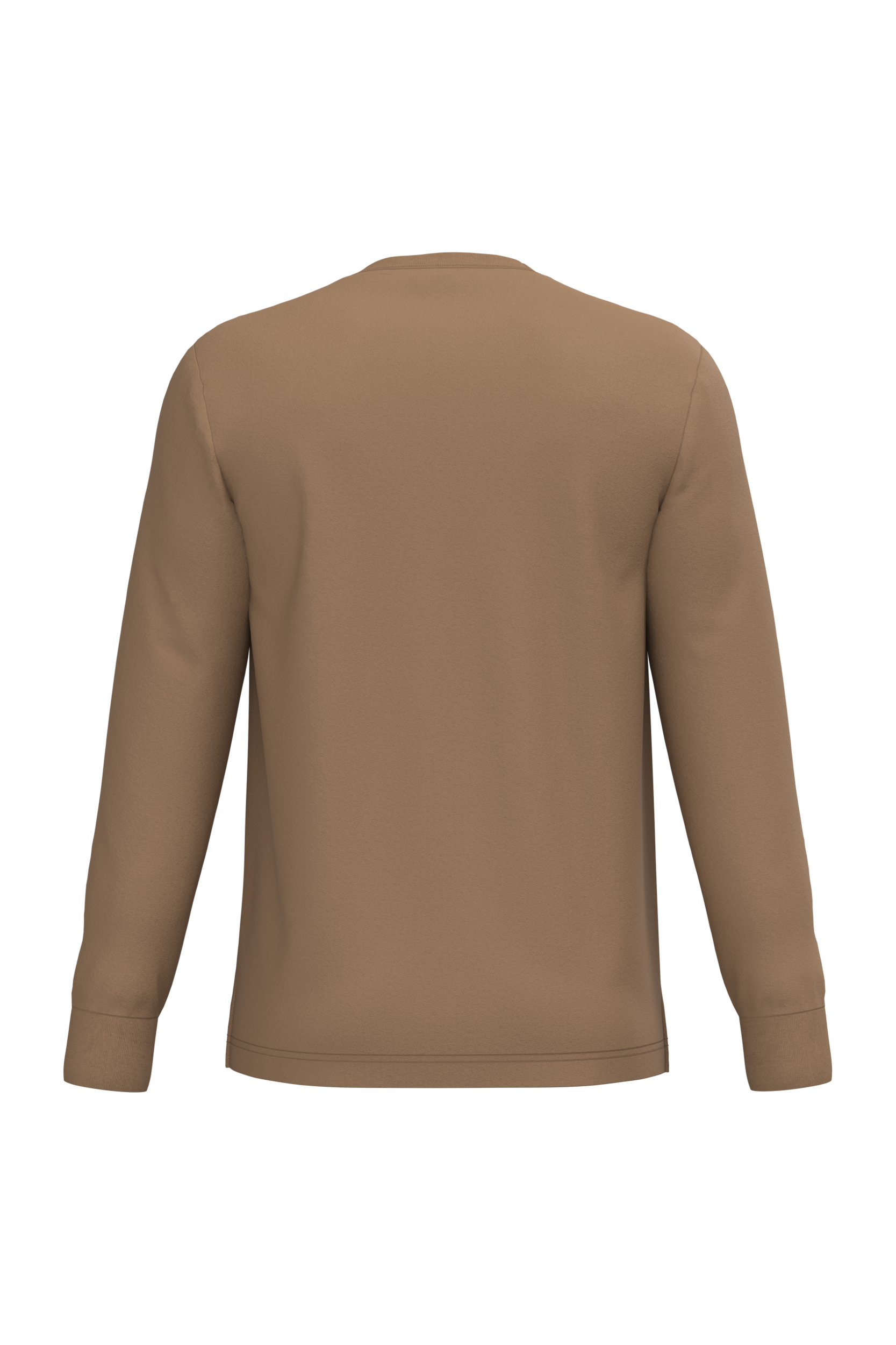 PS_NS333-B_DARKCAMEL.png Native Spirit NS333 Bio-T-Shirt Dark camel – Rückseite