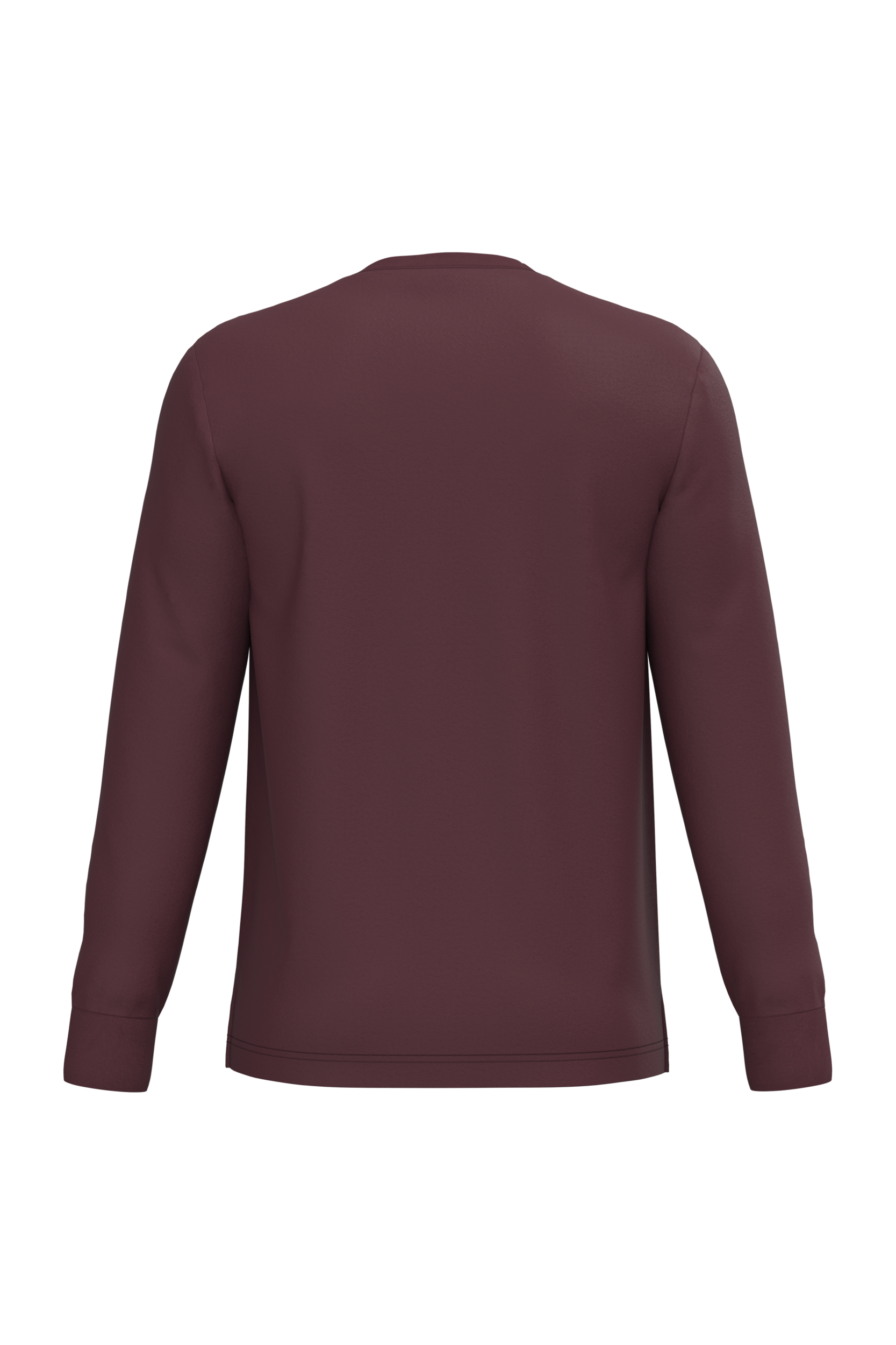 PS_NS333-B_DARKCHERRY.png Native Spirit NS333 Bio-T-Shirt Dark Cherry – Rückseite