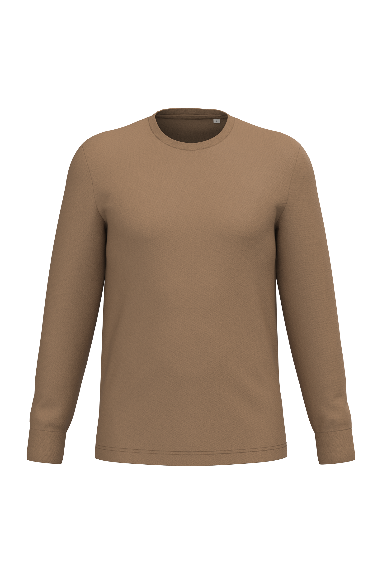 PS_NS333_DARKCAMEL.png Native Spirit NS333 Bio-T-Shirt Dark camel – Vorderseite