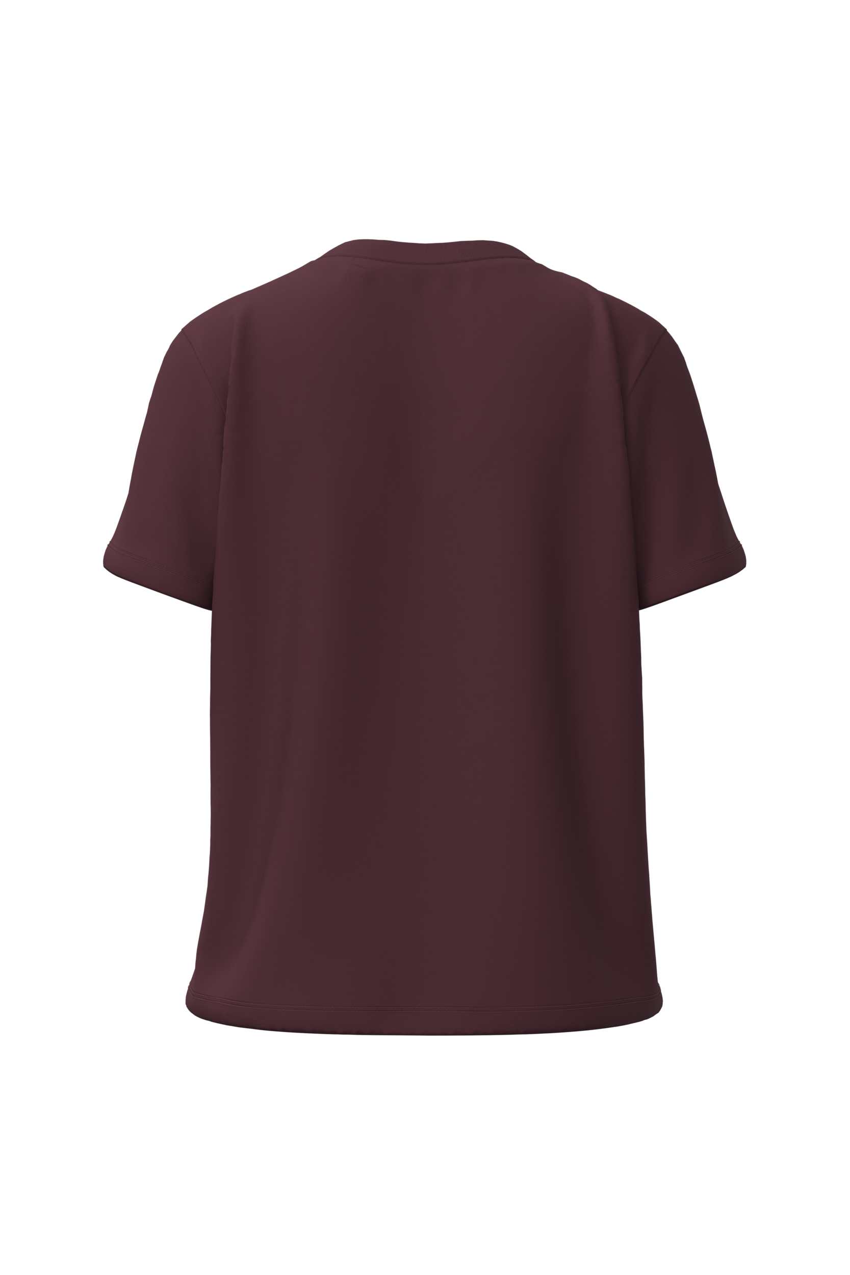 Native Spirit NS365 T-Shirt Dark Cherry – Rückseite