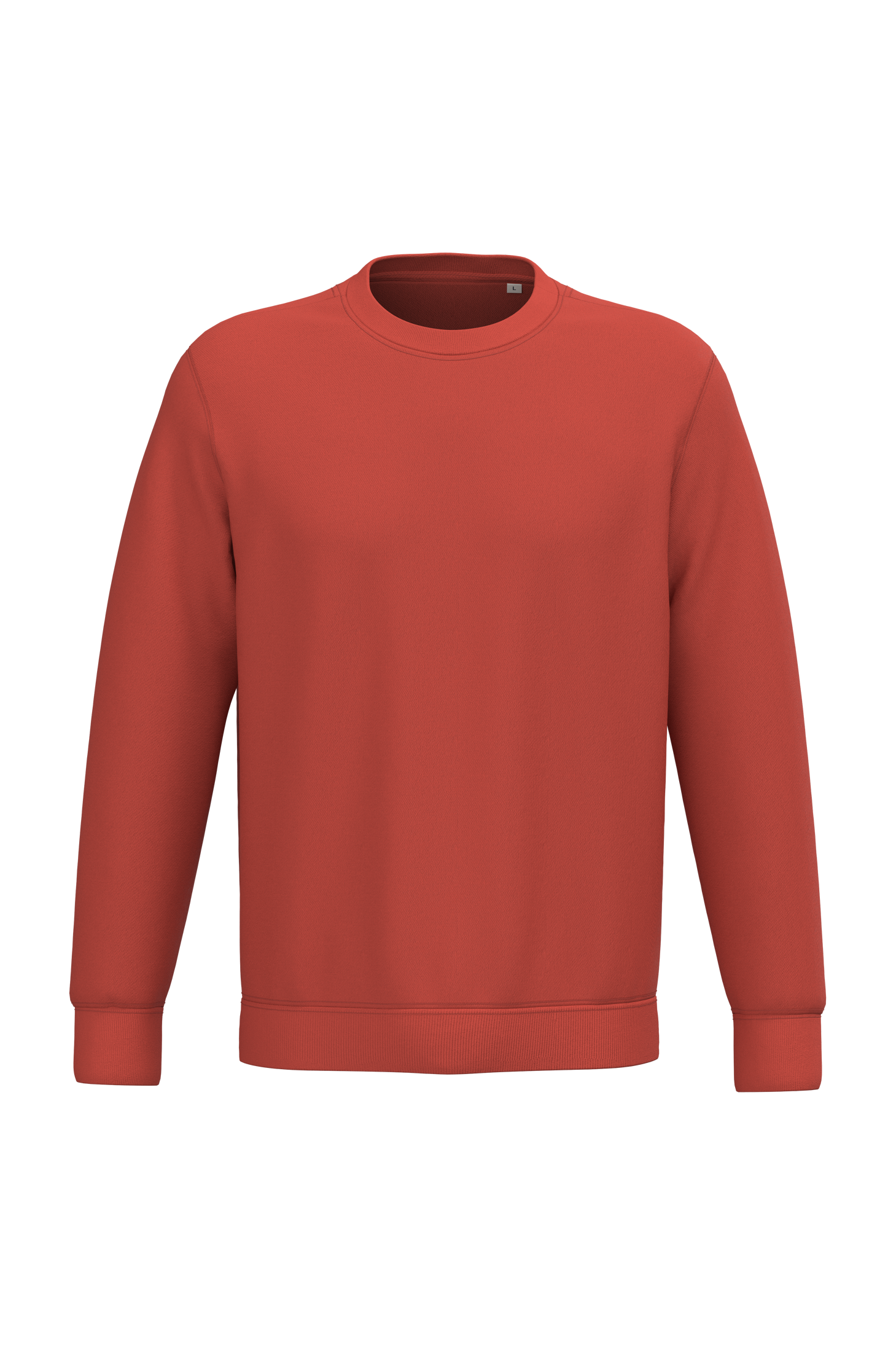 Native Spirit NS400 Bio-Sweatshirt Paprika – Vorderseite