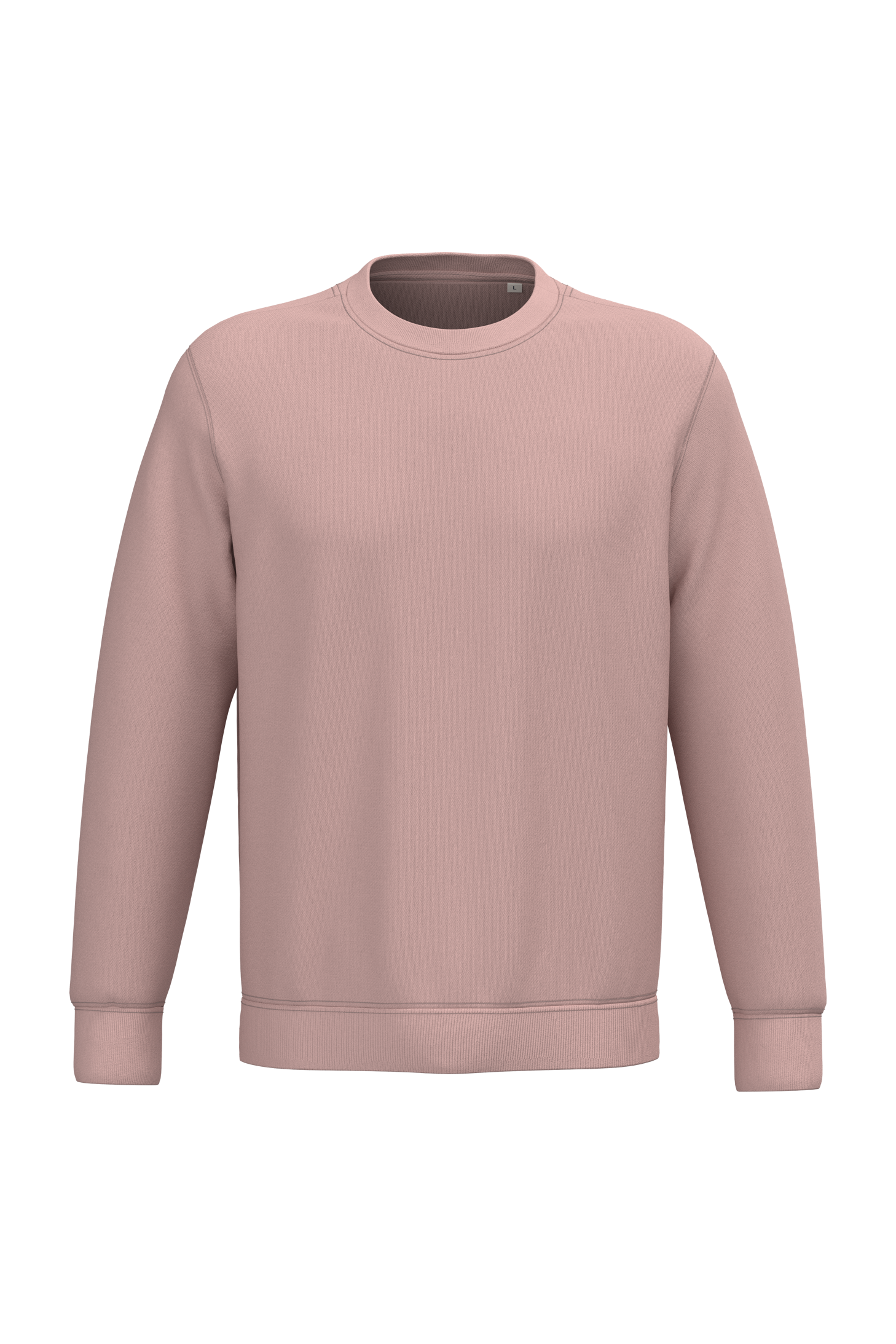 Native Spirit NS400 Bio-Sweatshirt Petal Rose – Vorderseite