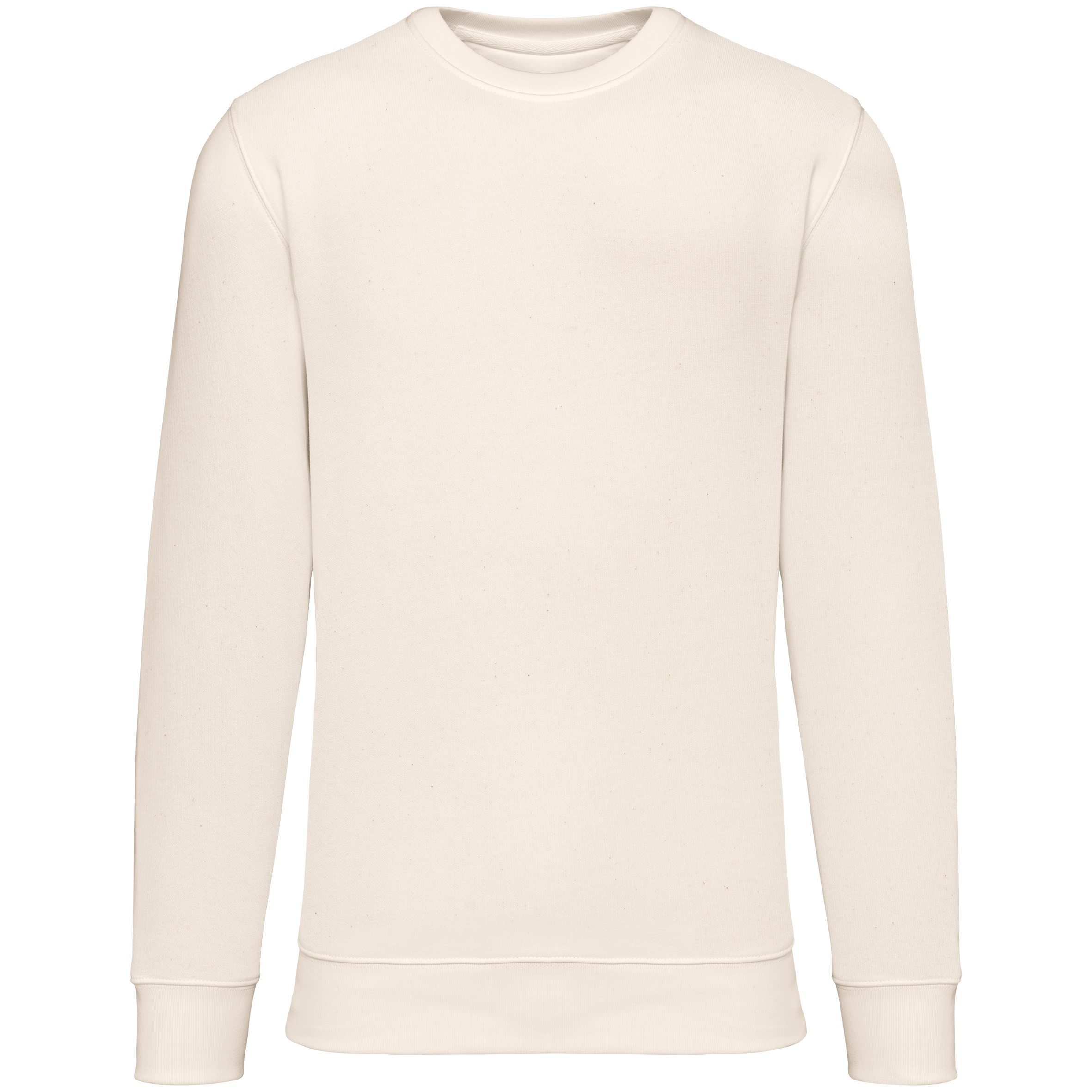 Native Spirit NS400 Bio-Sweatshirt Raw Natural – Vorderseite