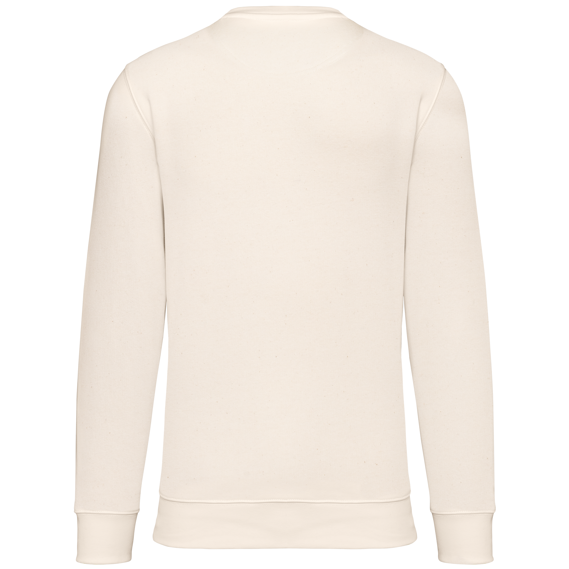 Native Spirit NS400 Bio-Sweatshirt Raw Natural – Rückseite