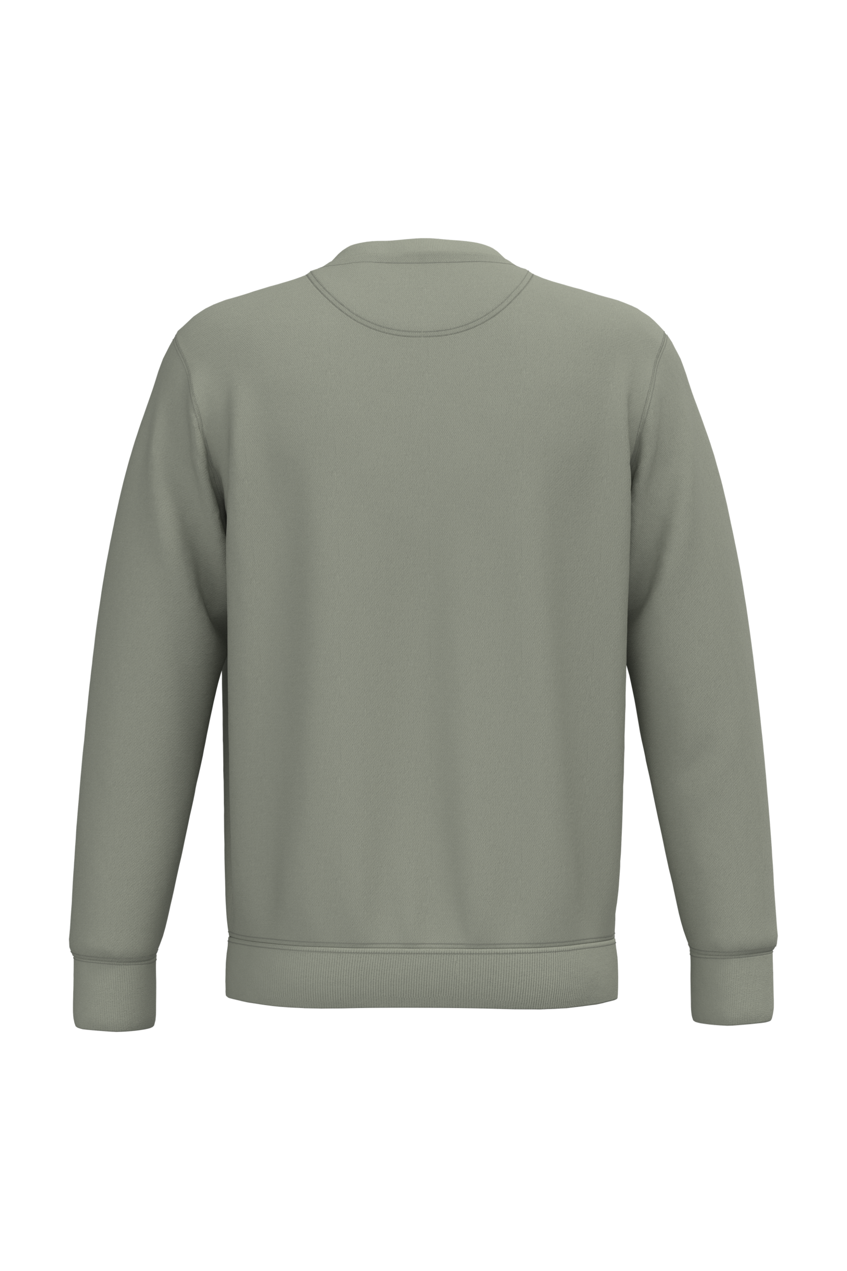 Native Spirit NS400 Bio-Sweatshirt Almond Green – Rückseite