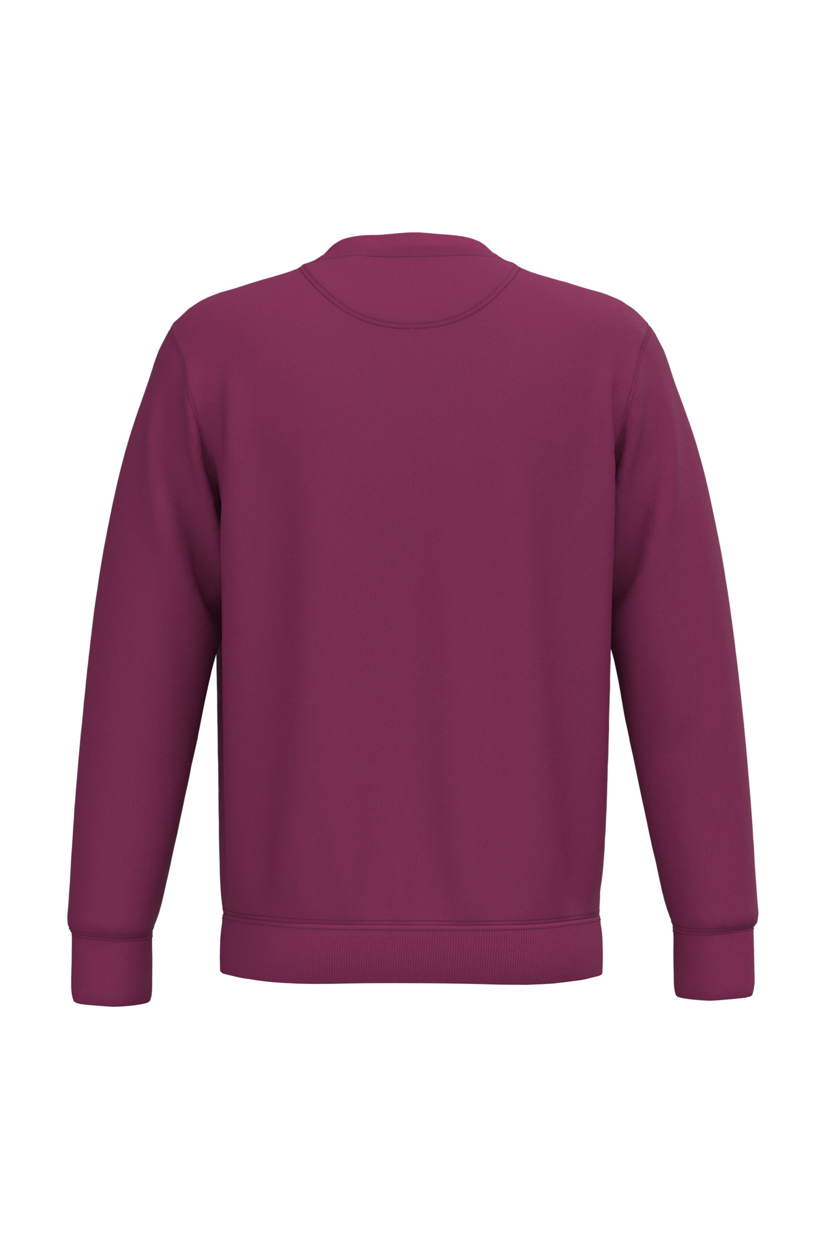 Native Spirit NS400 Bio-Sweatshirt Cherry Purple – Rückseite