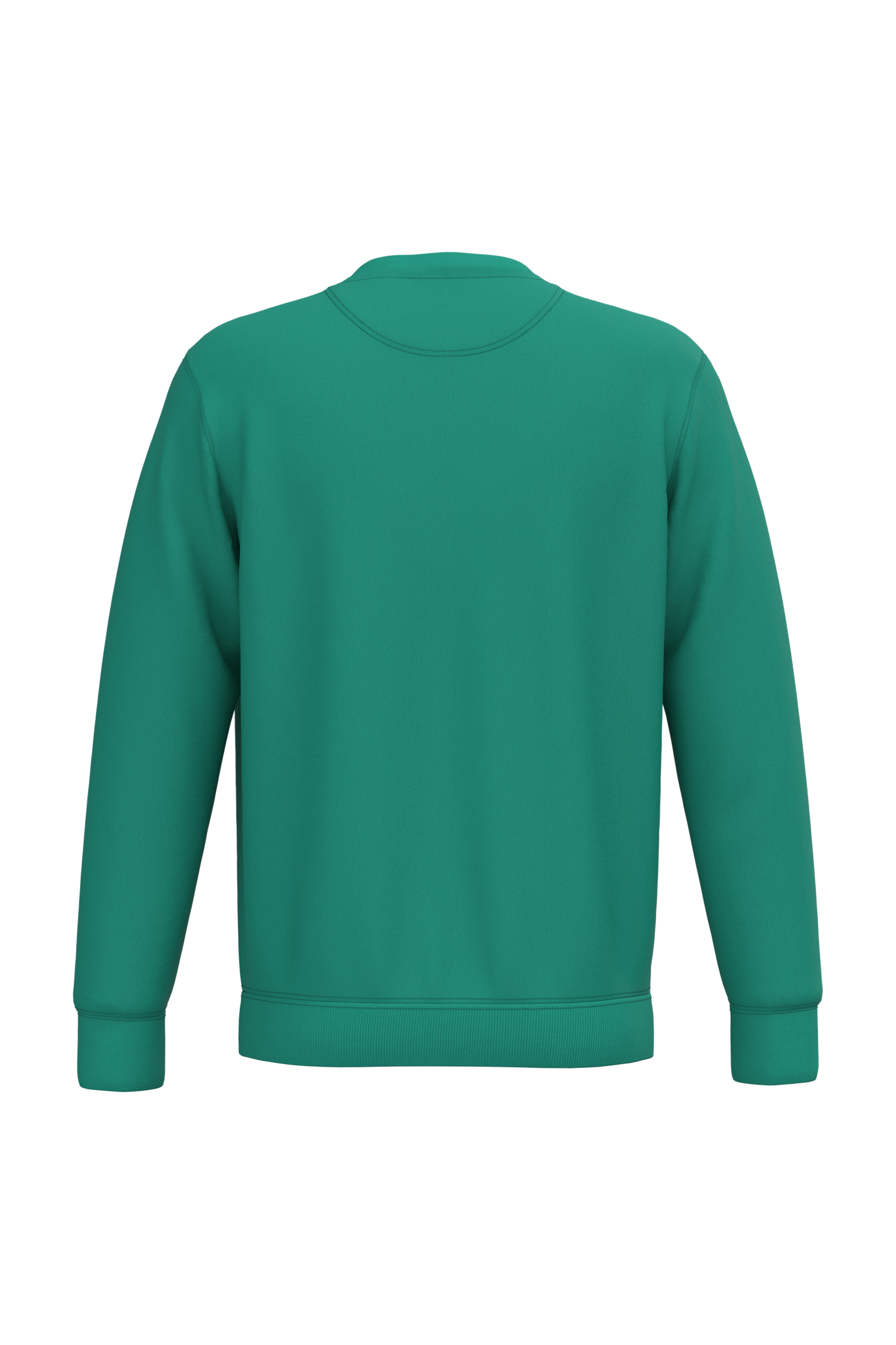 Native Spirit NS400 Bio-Sweatshirt Gemstone Green – Rückseite