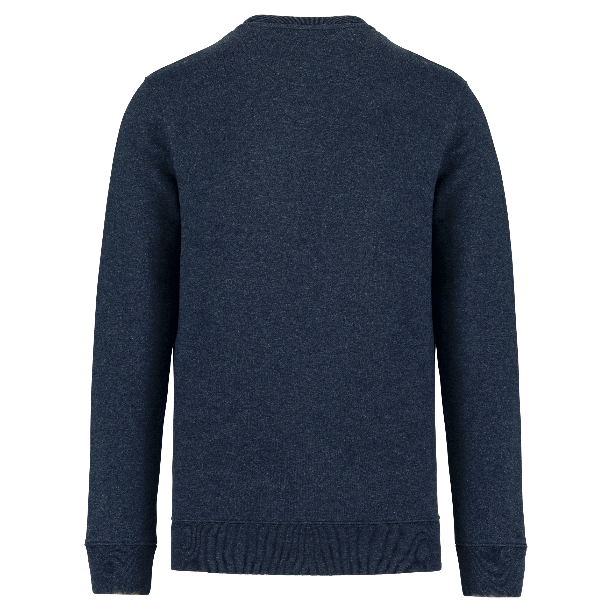 Native Spirit NS400 Bio-Sweatshirt Navy Blue Heather – Rückseite