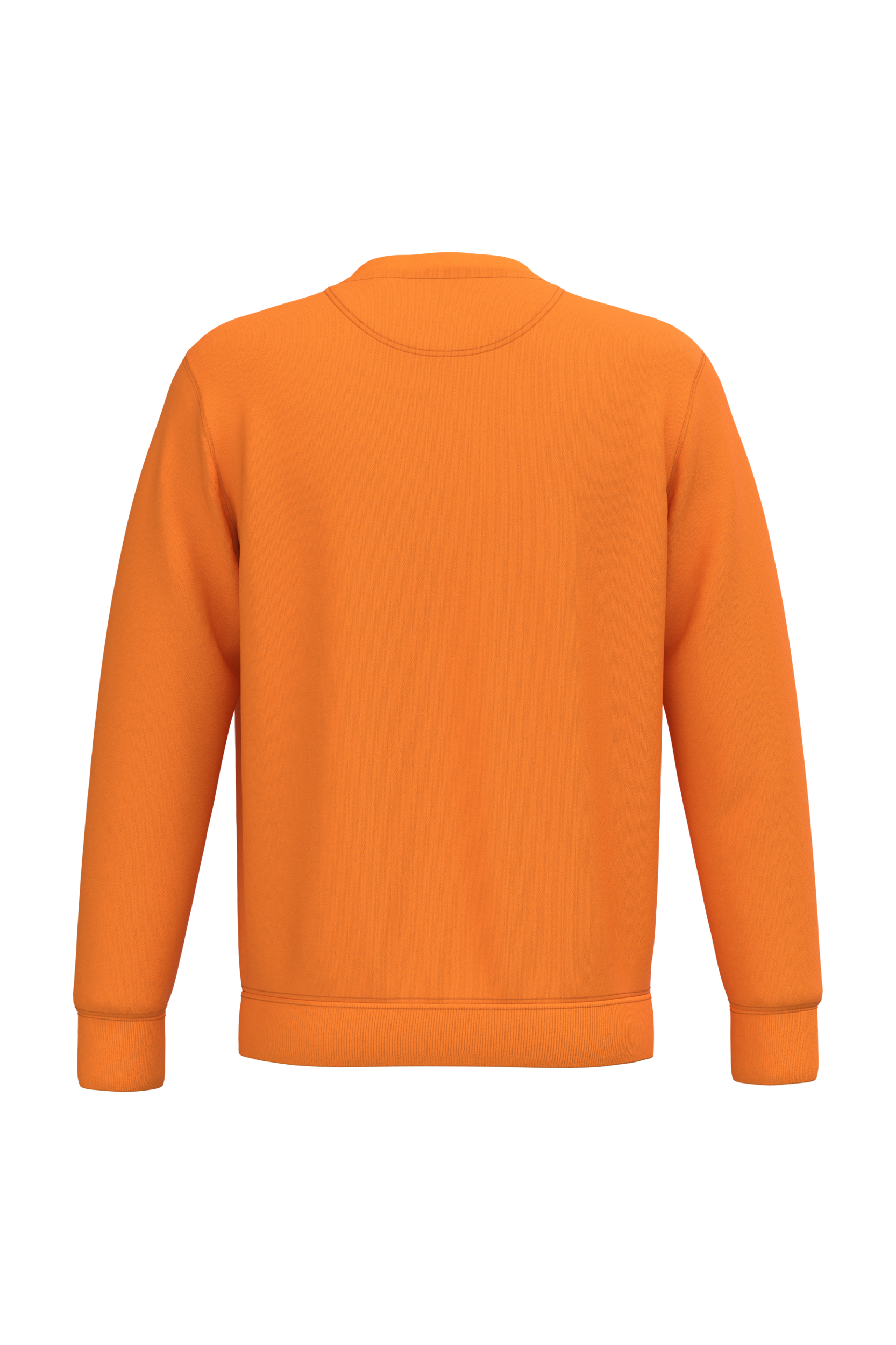 Native Spirit NS400 Bio-Sweatshirt Tangerine – Rückseite