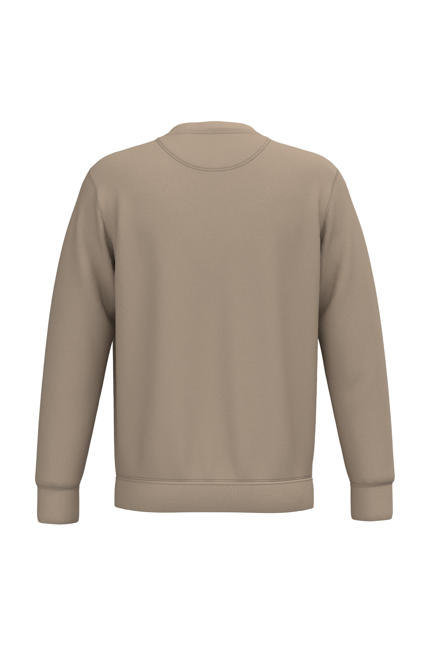 Native Spirit NS400 Bio-Sweatshirt Wet Sand – Rückseite