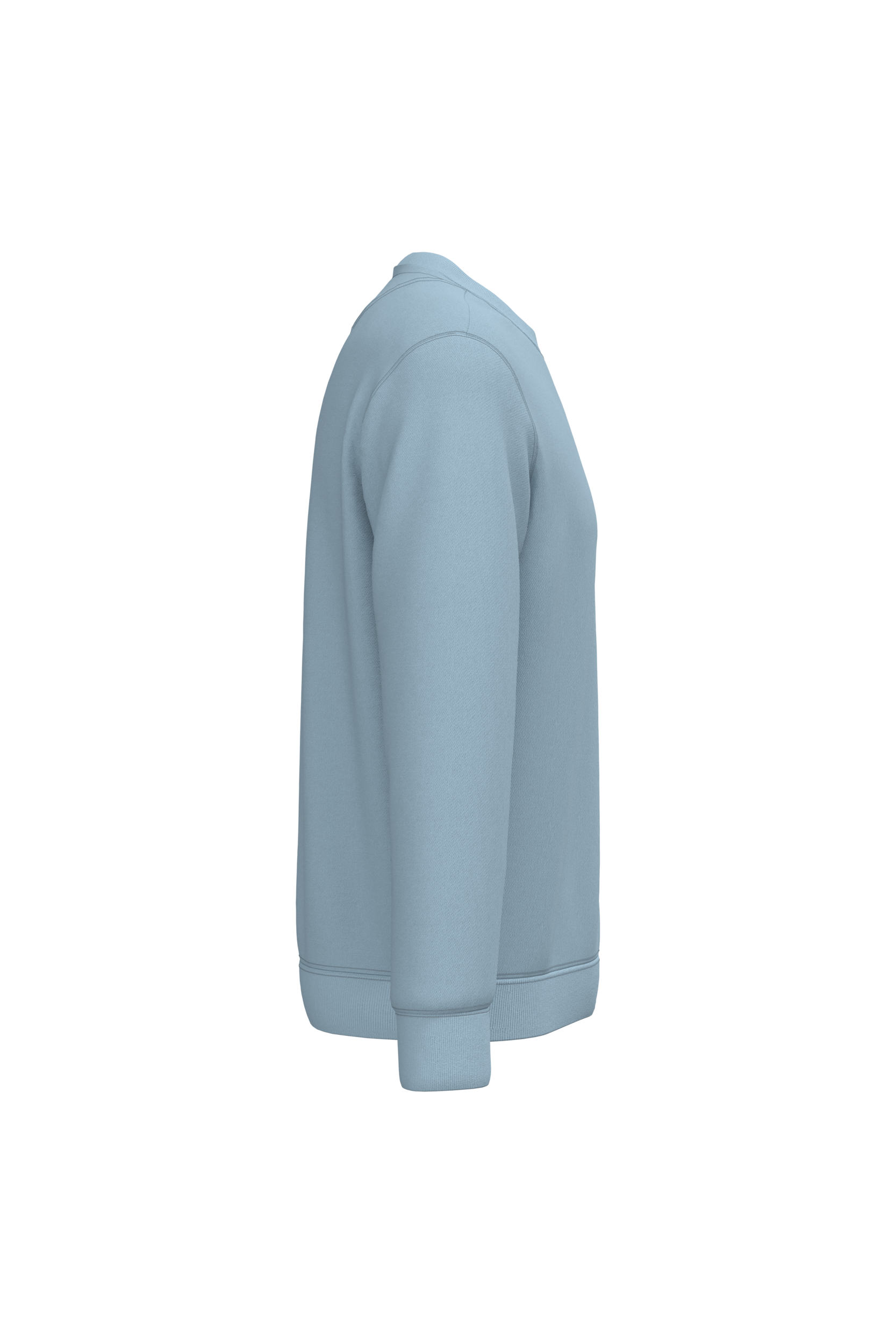 PS_NS400-S_AQUAMARINE.png Native Spirit NS400 Bio-Sweatshirt Aquamarine – Seitenansicht