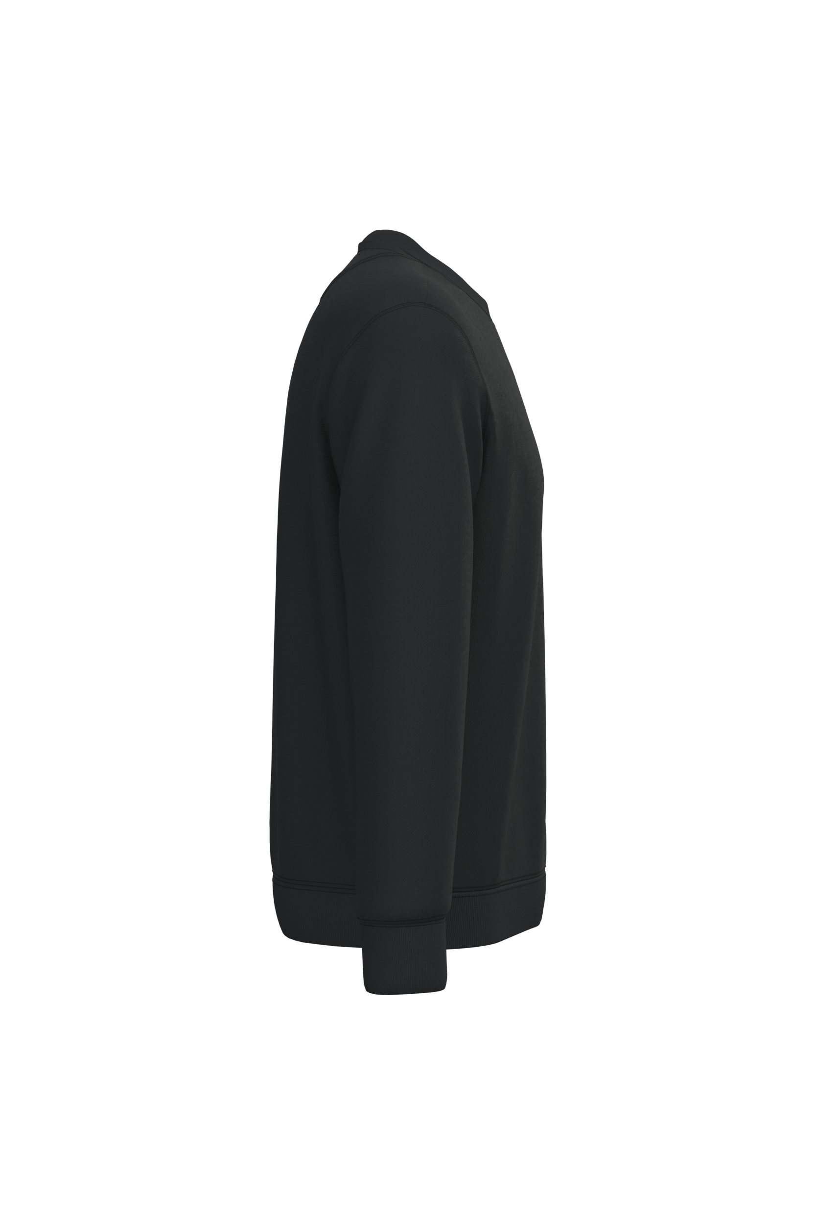 PS_NS400-S_BLACK.png Native Spirit NS400 Bio-Sweatshirt Black – Seitenansicht