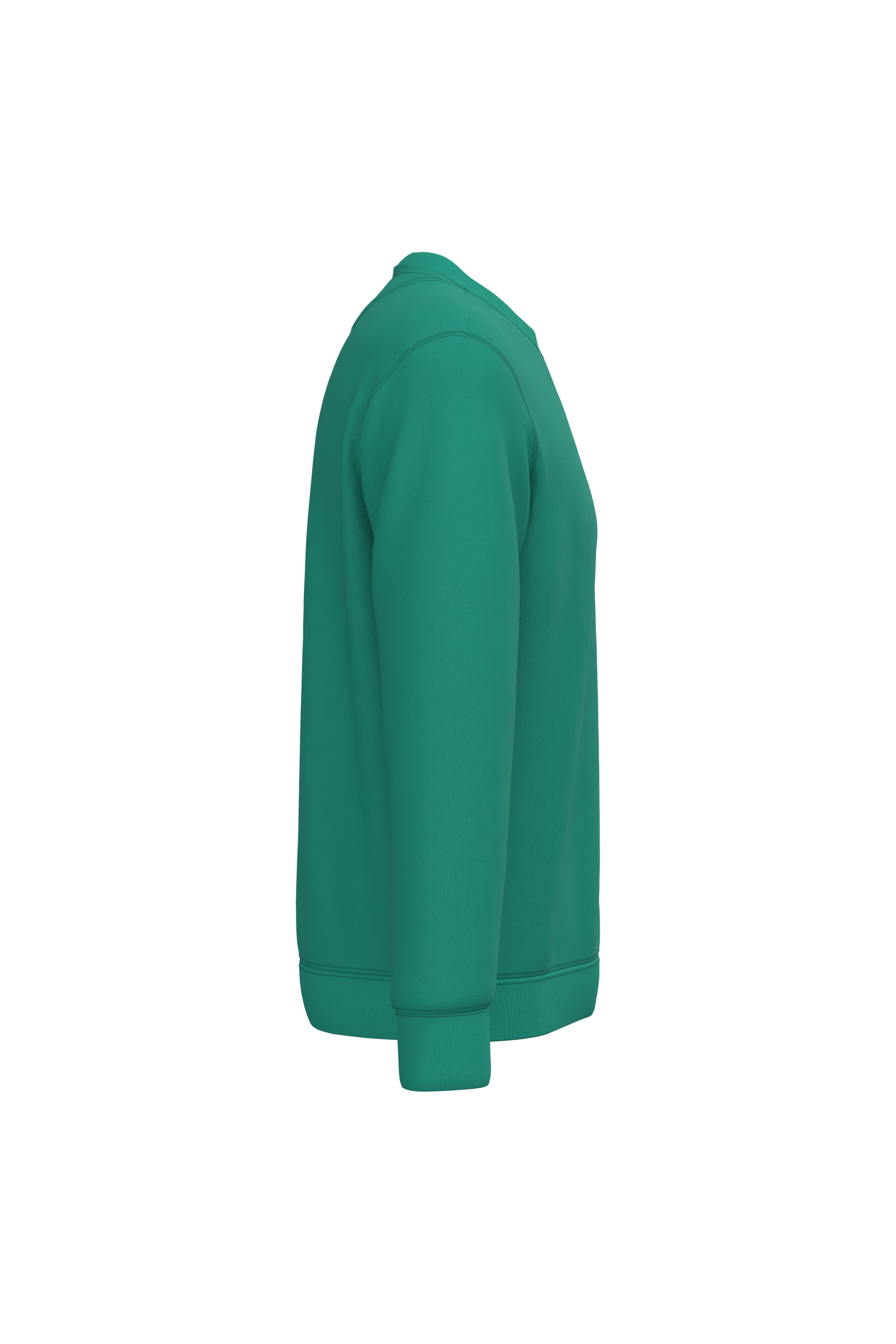 Native Spirit NS400 Bio-Sweatshirt Gemstone Green – Seitenansicht