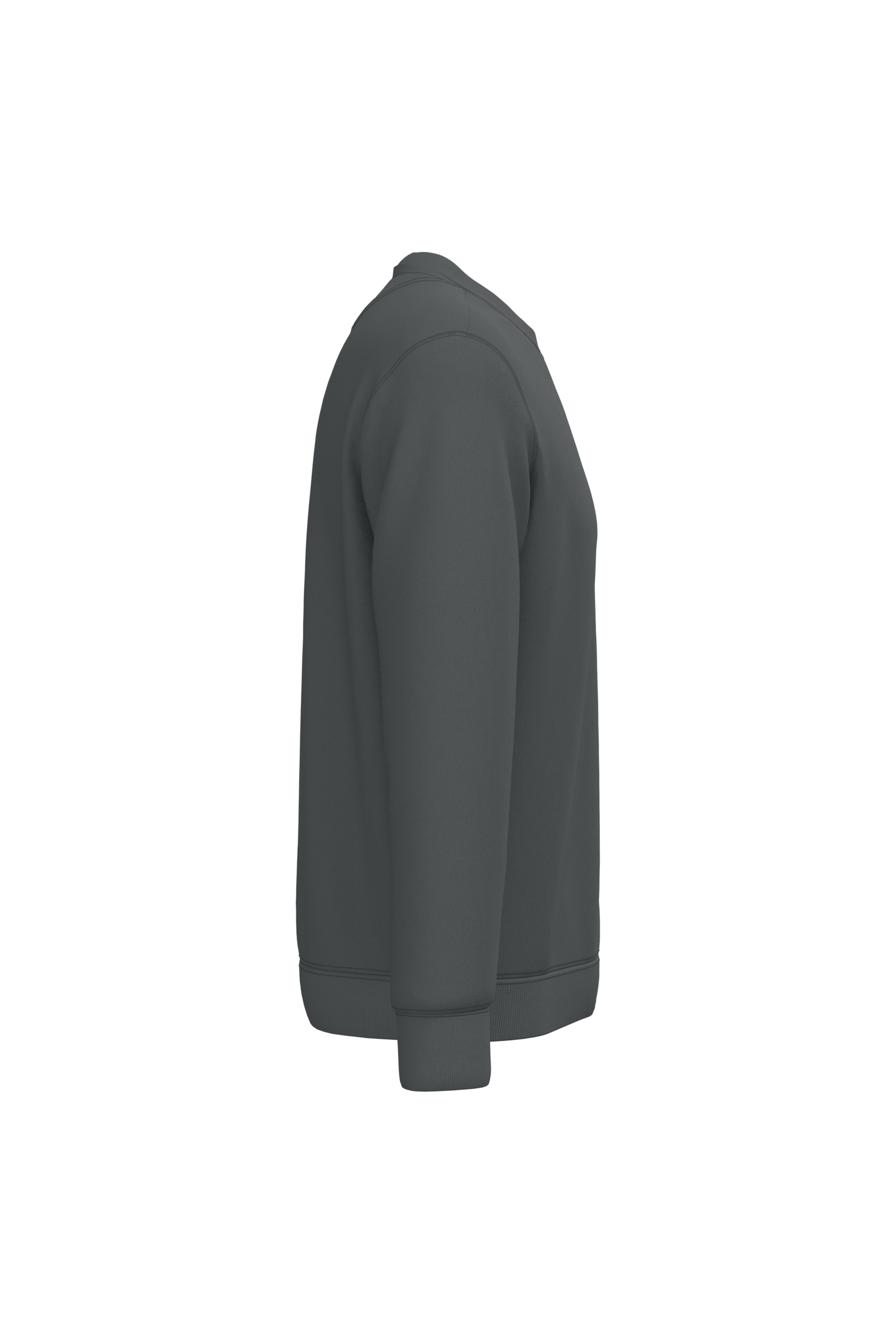 PS_NS400-S_IRONGREY.png Native Spirit NS400 Bio-Sweatshirt Iron Grey – Seitenansicht