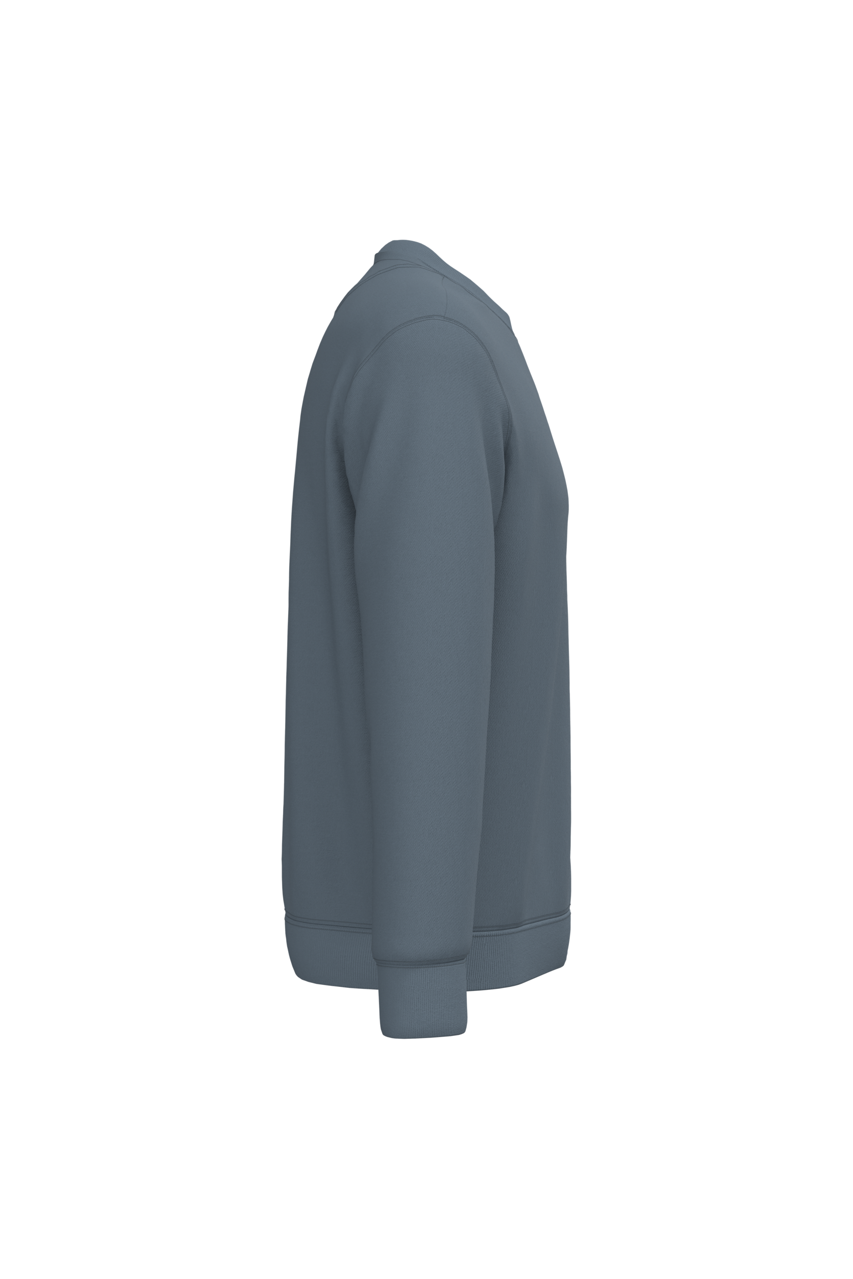 Native Spirit NS400 Bio-Sweatshirt Mineral Grey – Seitenansicht