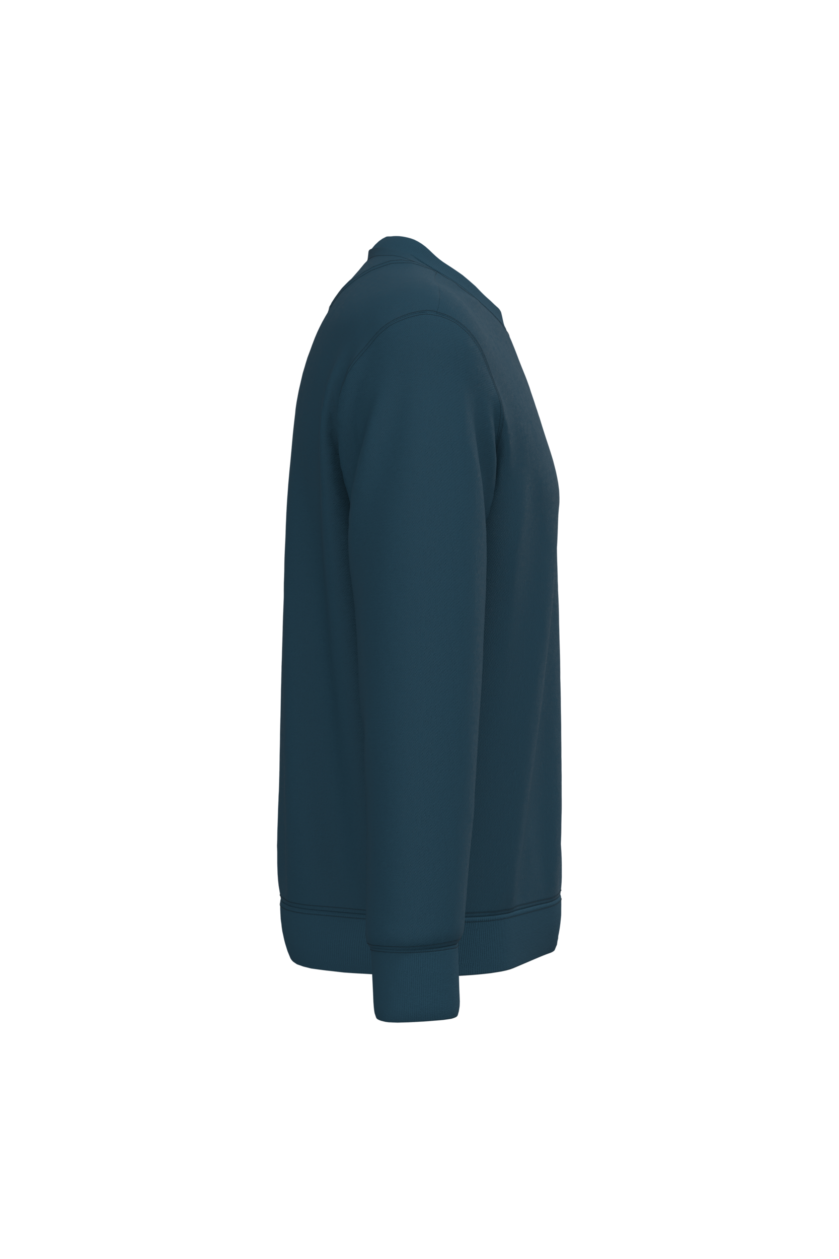 PS_NS400-S_PEACOCKBLUE.png Native Spirit NS400 Bio-Sweatshirt Peacock Blue – Seitenansicht