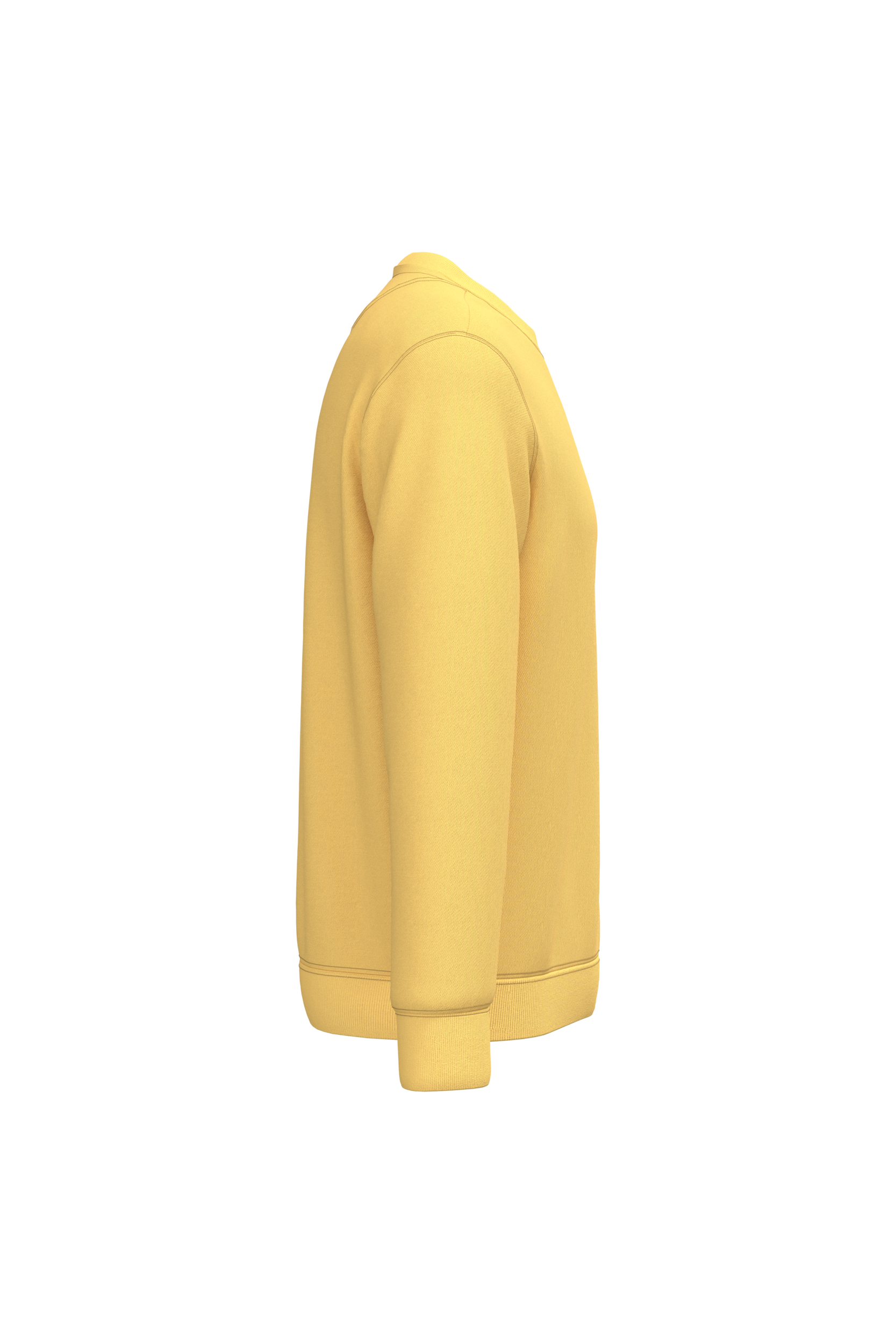 Native Spirit NS400 Bio-Sweatshirt Pineapple – Seitenansicht