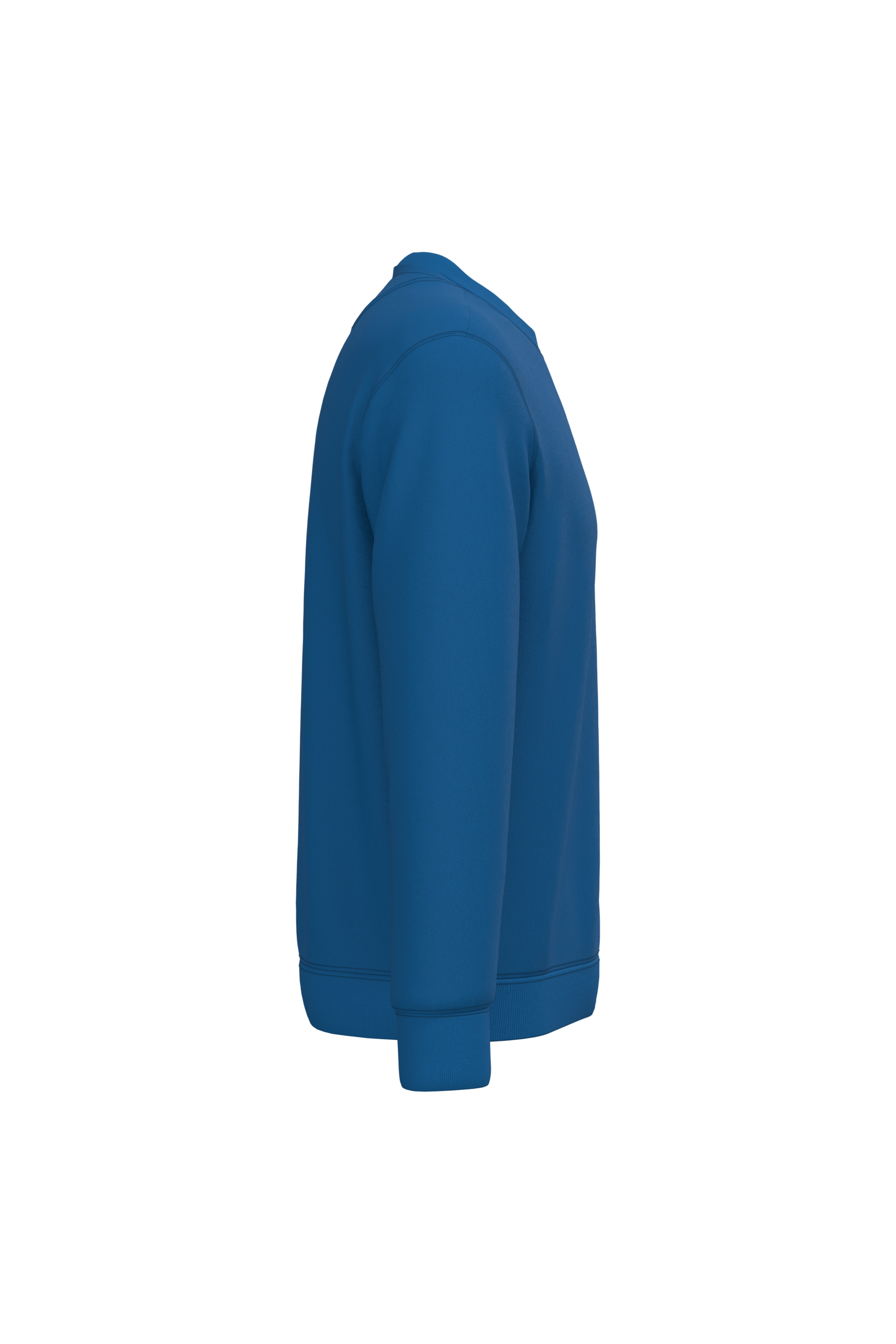 Native Spirit NS400 Bio-Sweatshirt Sea Blue – Seitenansicht