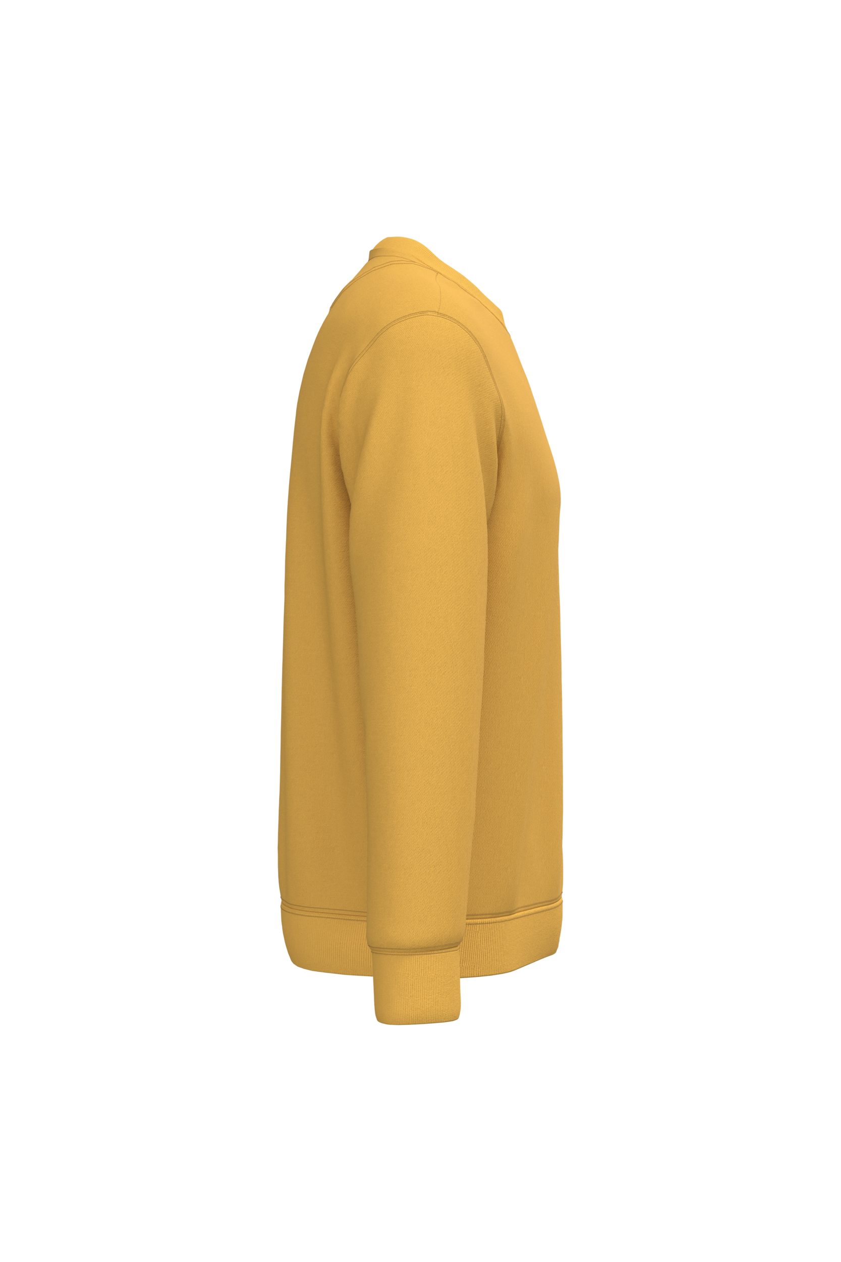 Native Spirit NS400 Bio-Sweatshirt Sun Yellow – Seitenansicht