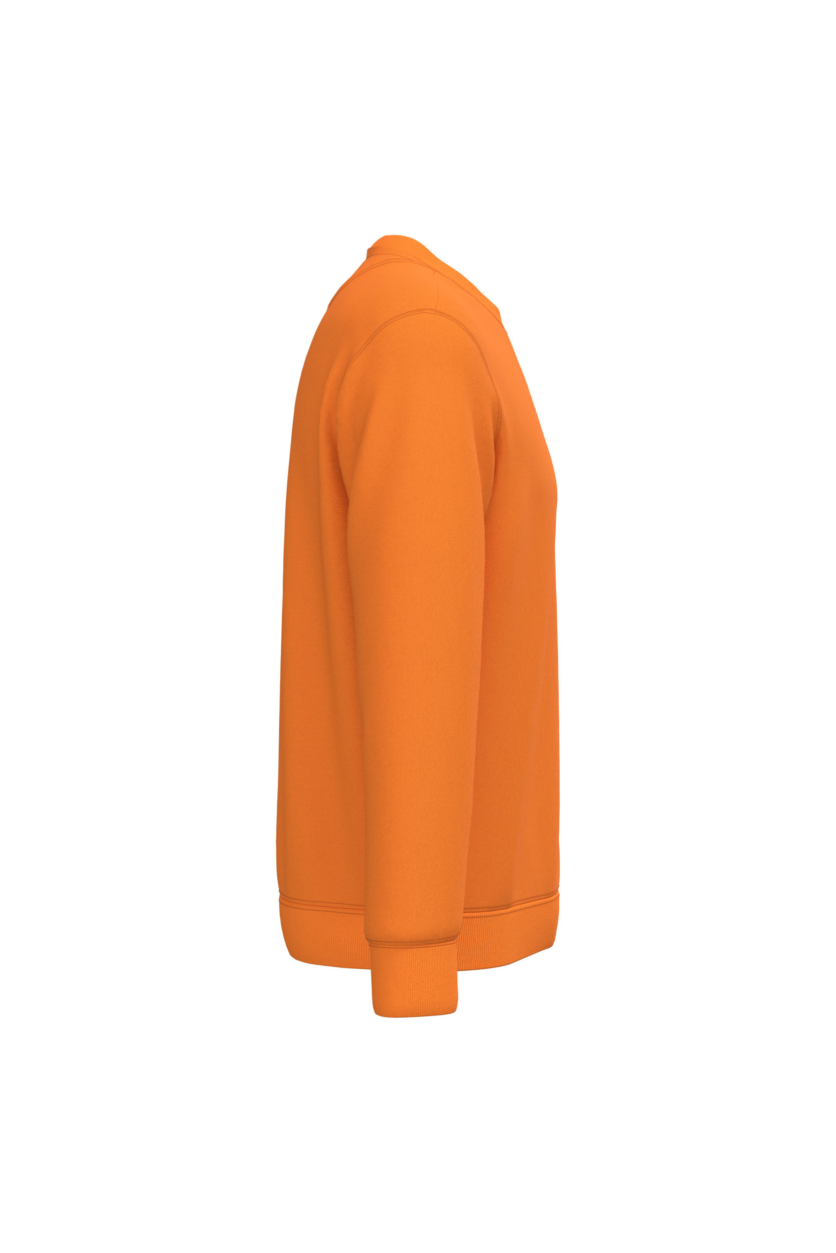 Native Spirit NS400 Bio-Sweatshirt Tangerine – Seitenansicht