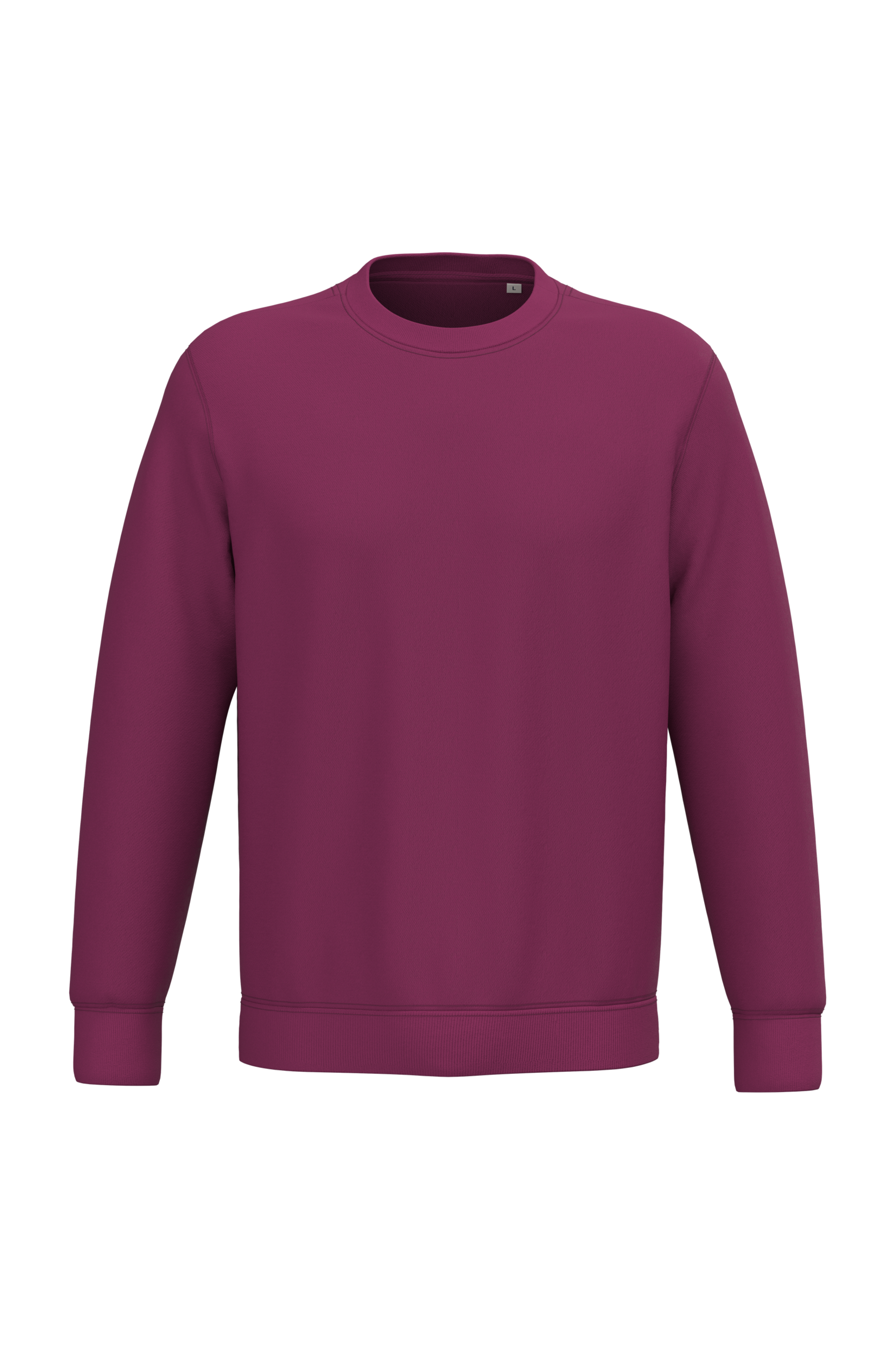 Native Spirit NS400 Bio-Sweatshirt Cherry Purple – Vorderseite