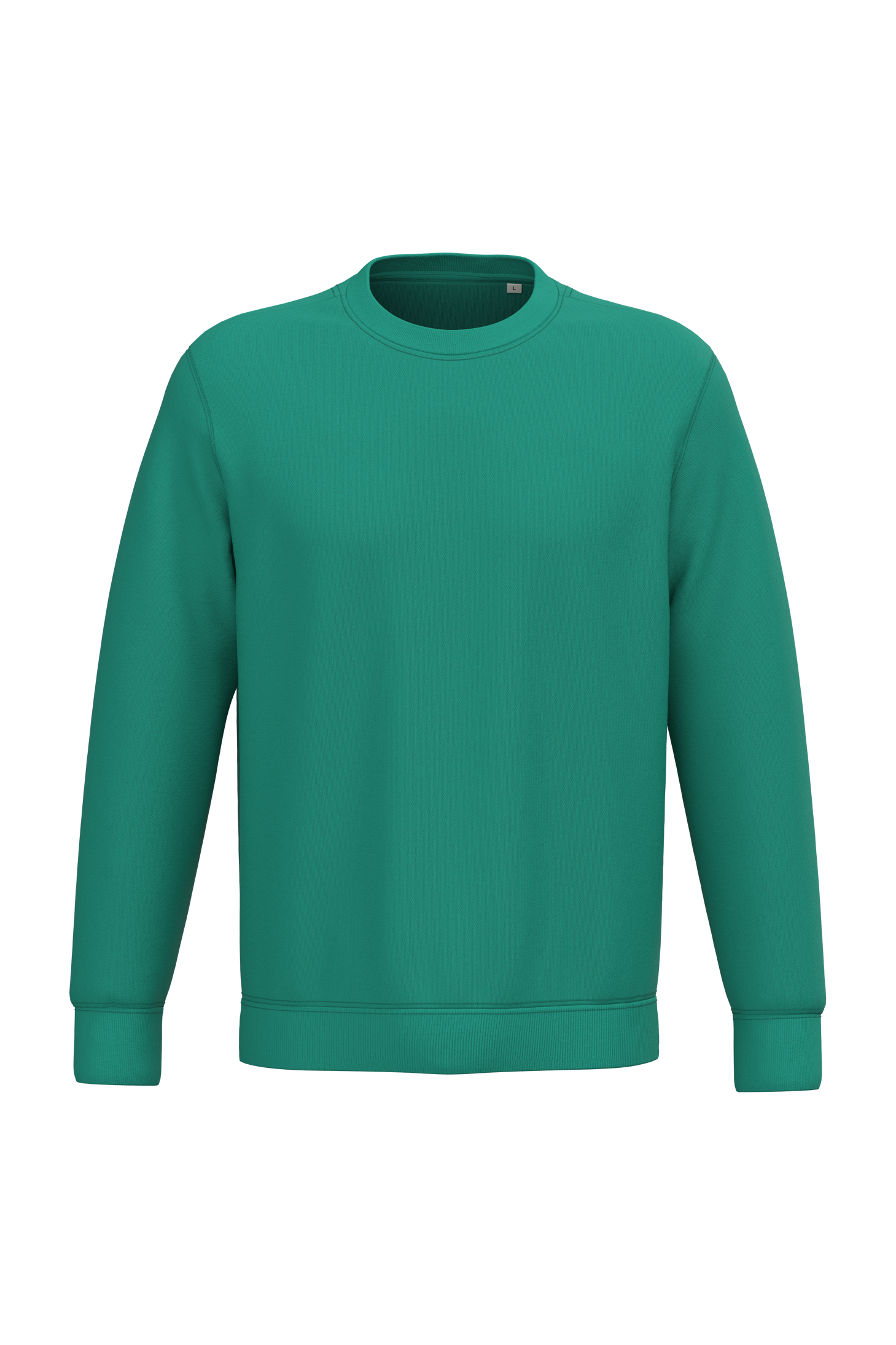 Native Spirit NS400 Bio-Sweatshirt Gemstone Green – Vorderseite