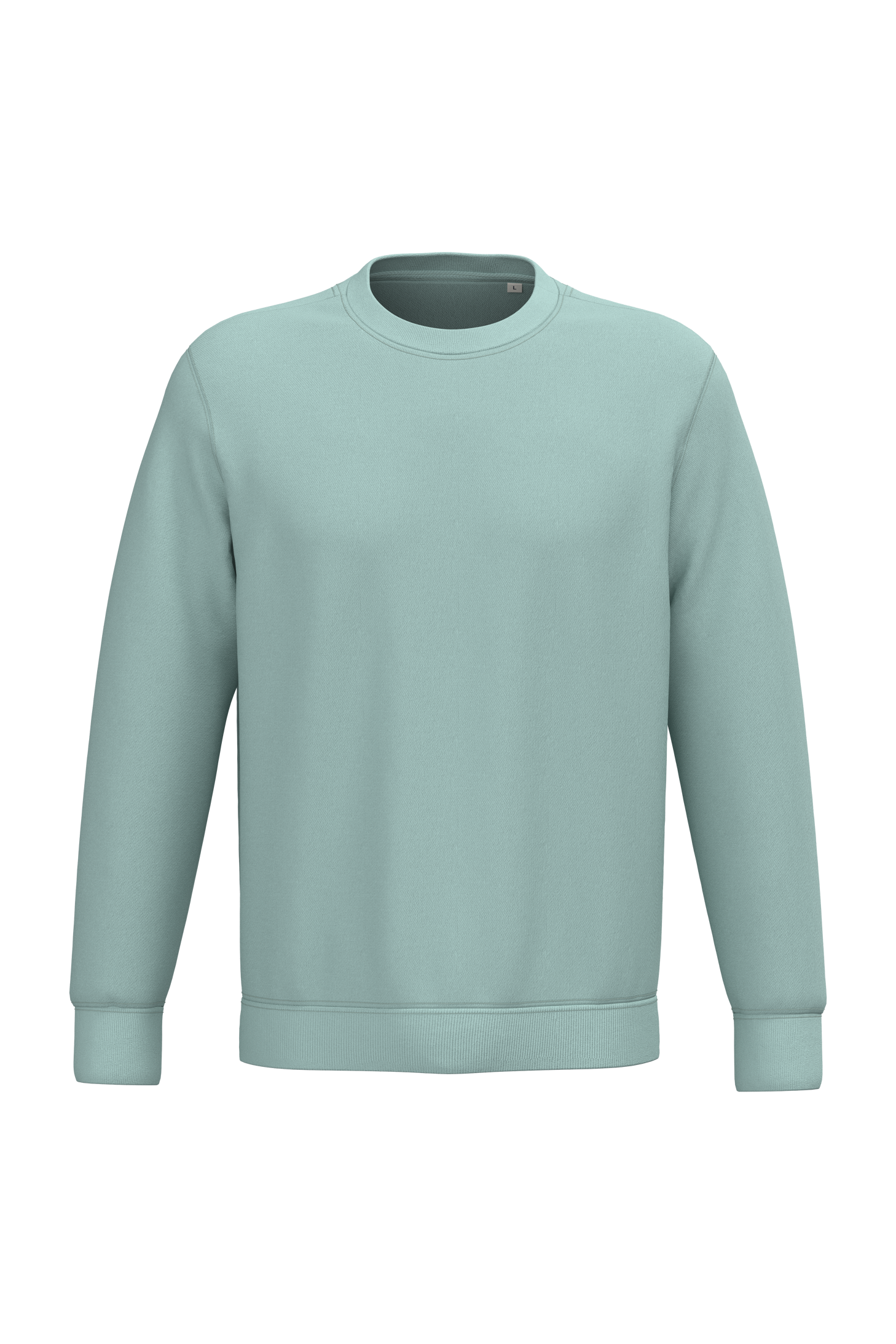 Native Spirit NS400 Bio-Sweatshirt Jade Green – Vorderseite