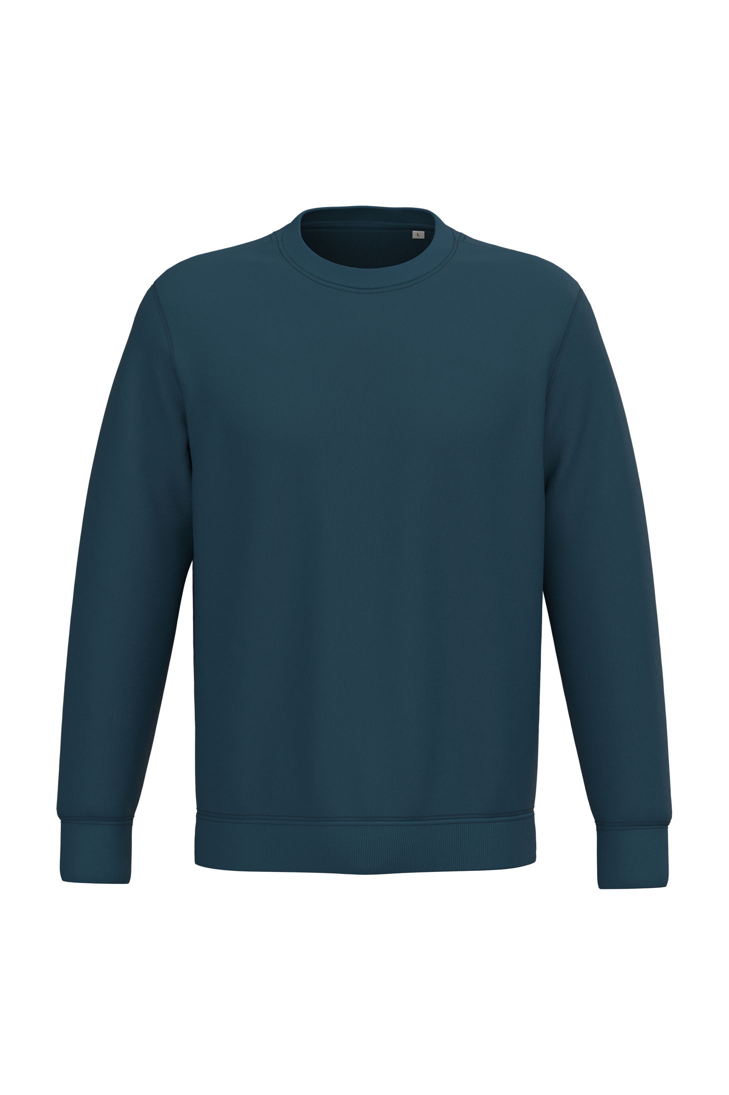 PS_NS400_PEACOCKBLUE.png Native Spirit NS400 Bio-Sweatshirt Peacock Blue – Vorderseite
