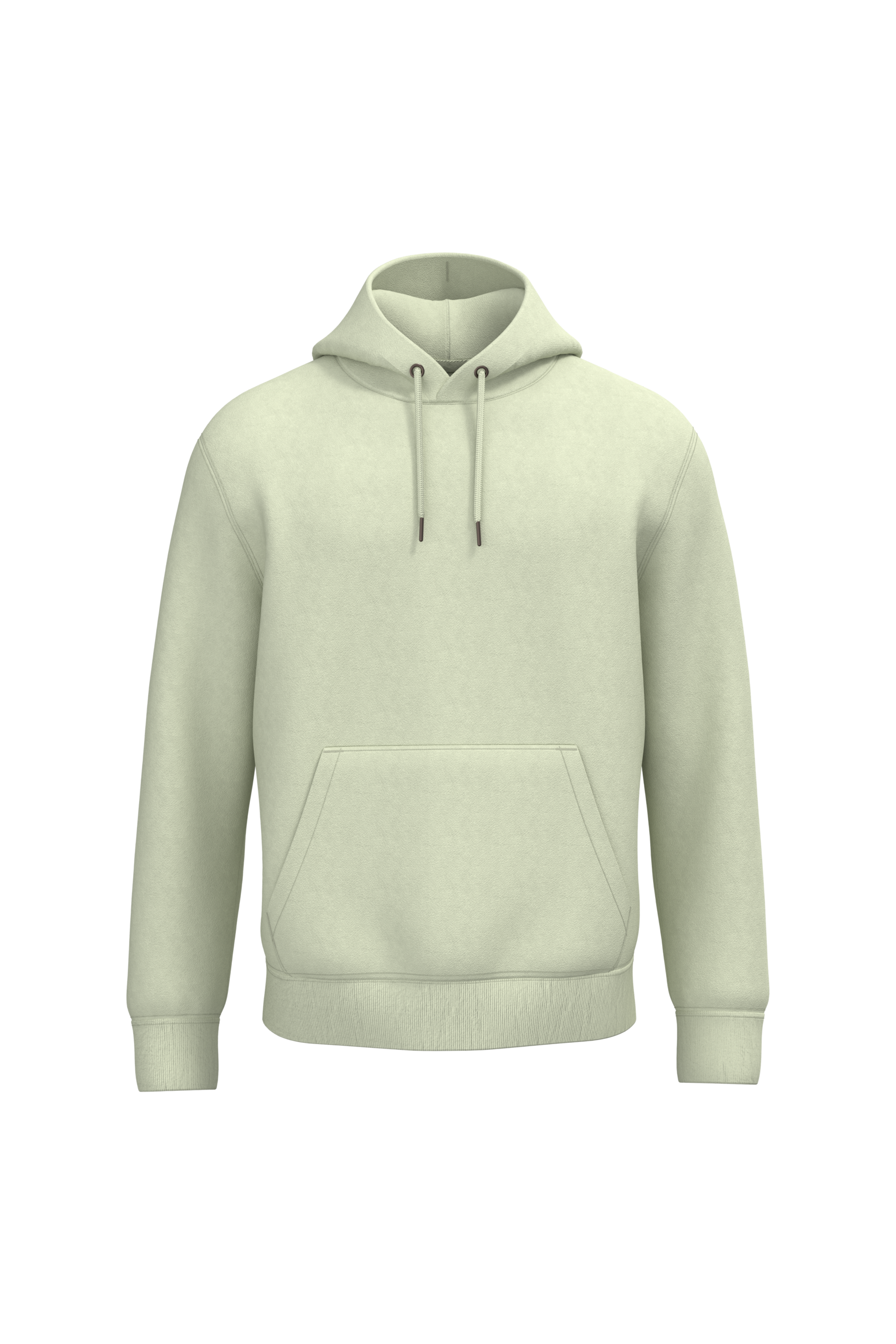 Native Spirit NS401 Bio-Hoodie Celadon Green – Vorderseite
