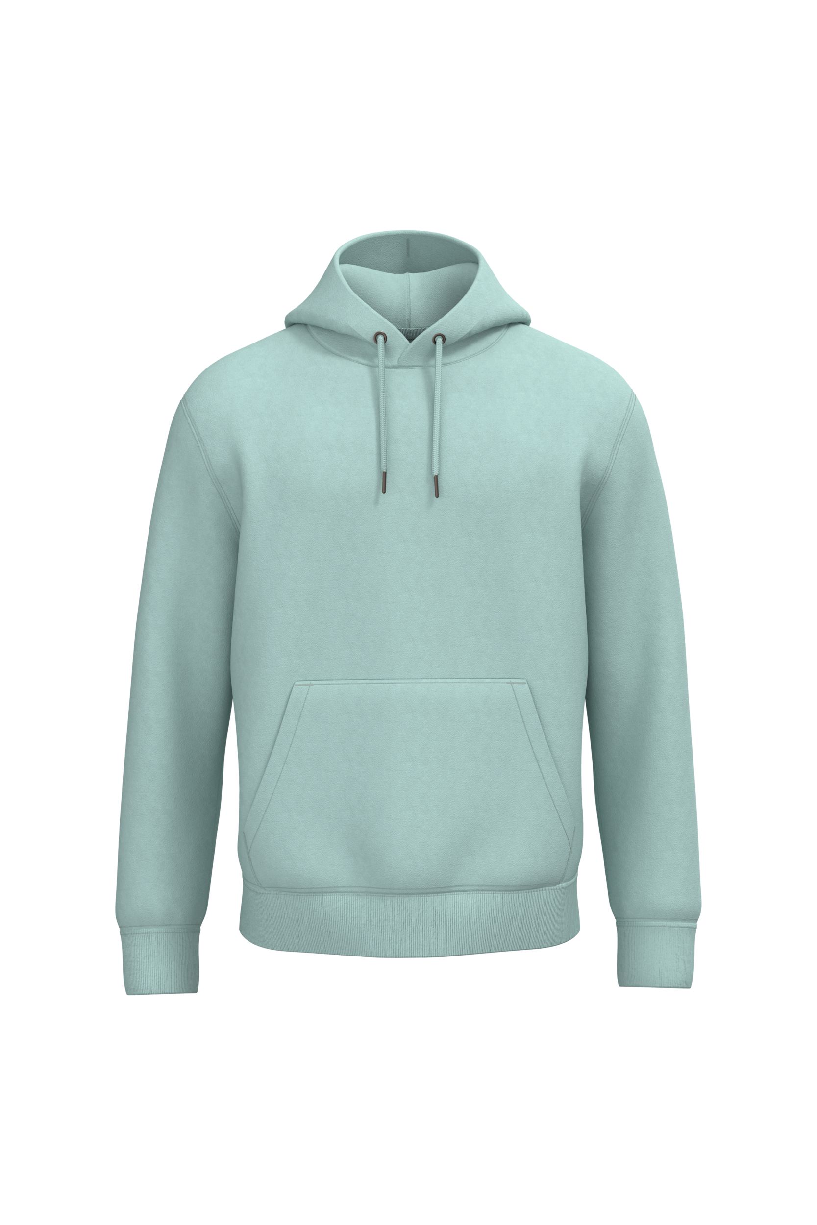 Native Spirit NS401 Bio-Hoodie Jade Green – Vorderseite