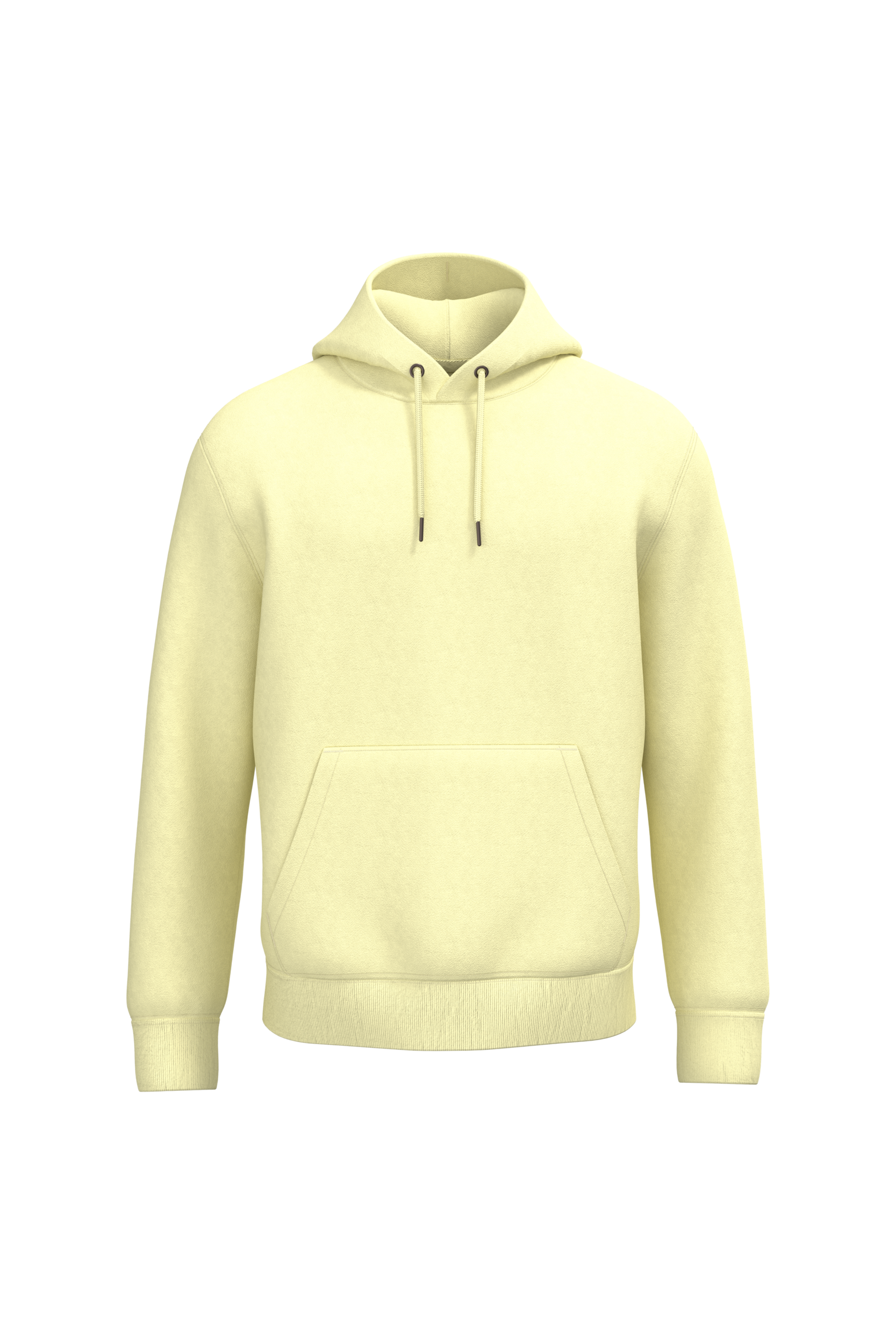 Native Spirit NS401 Bio-Hoodie Lemon Citrus – Vorderseite
