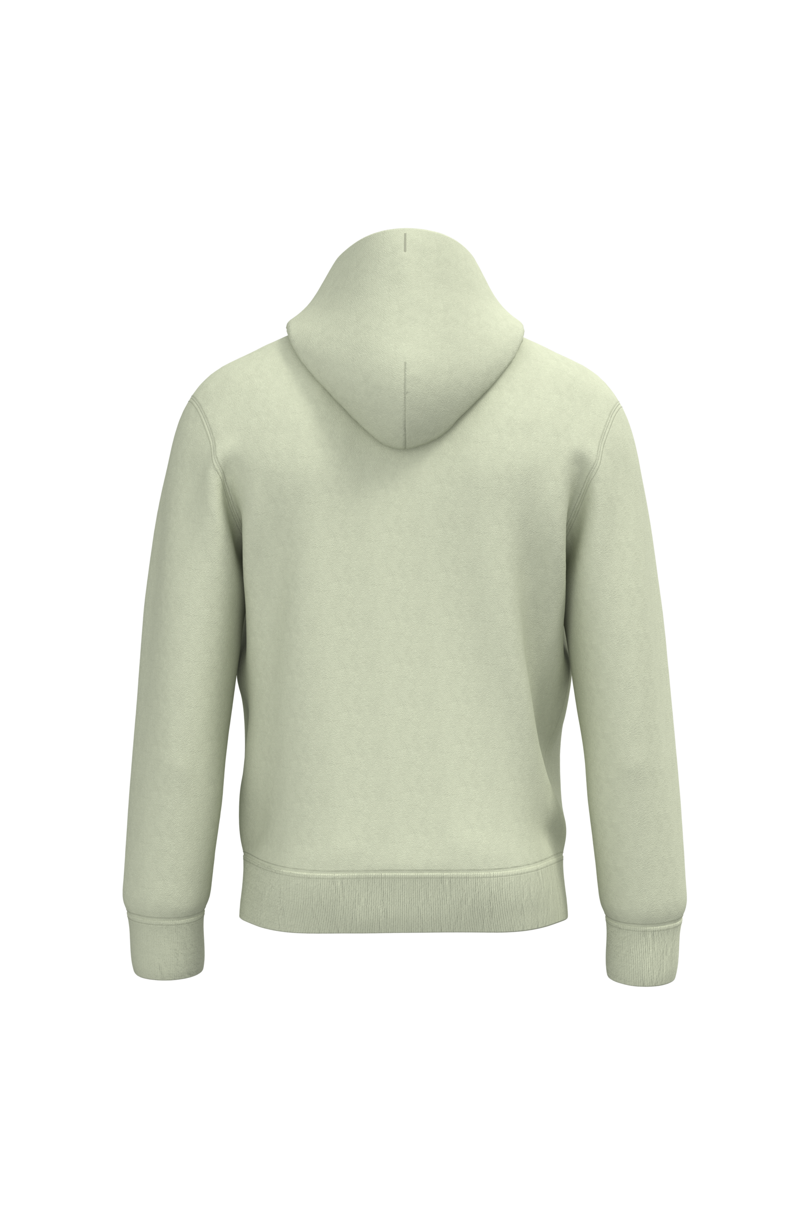 Native Spirit NS401 Bio-Hoodie Celadon Green – Rückseite