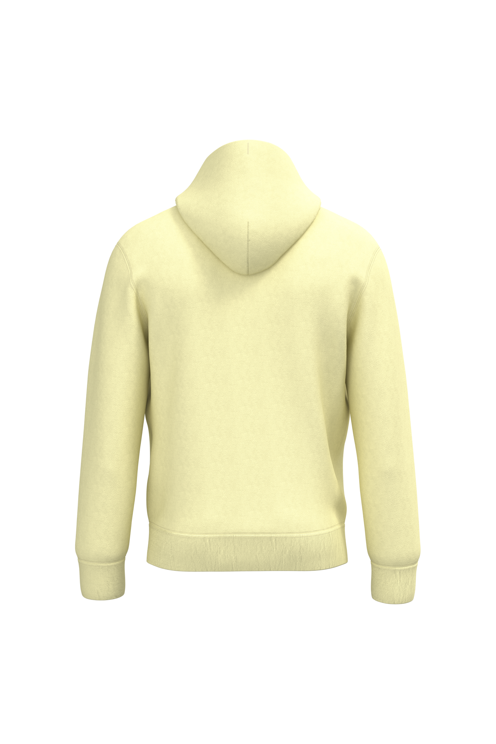 Native Spirit NS401 Bio-Hoodie Lemon Citrus – Rückseite