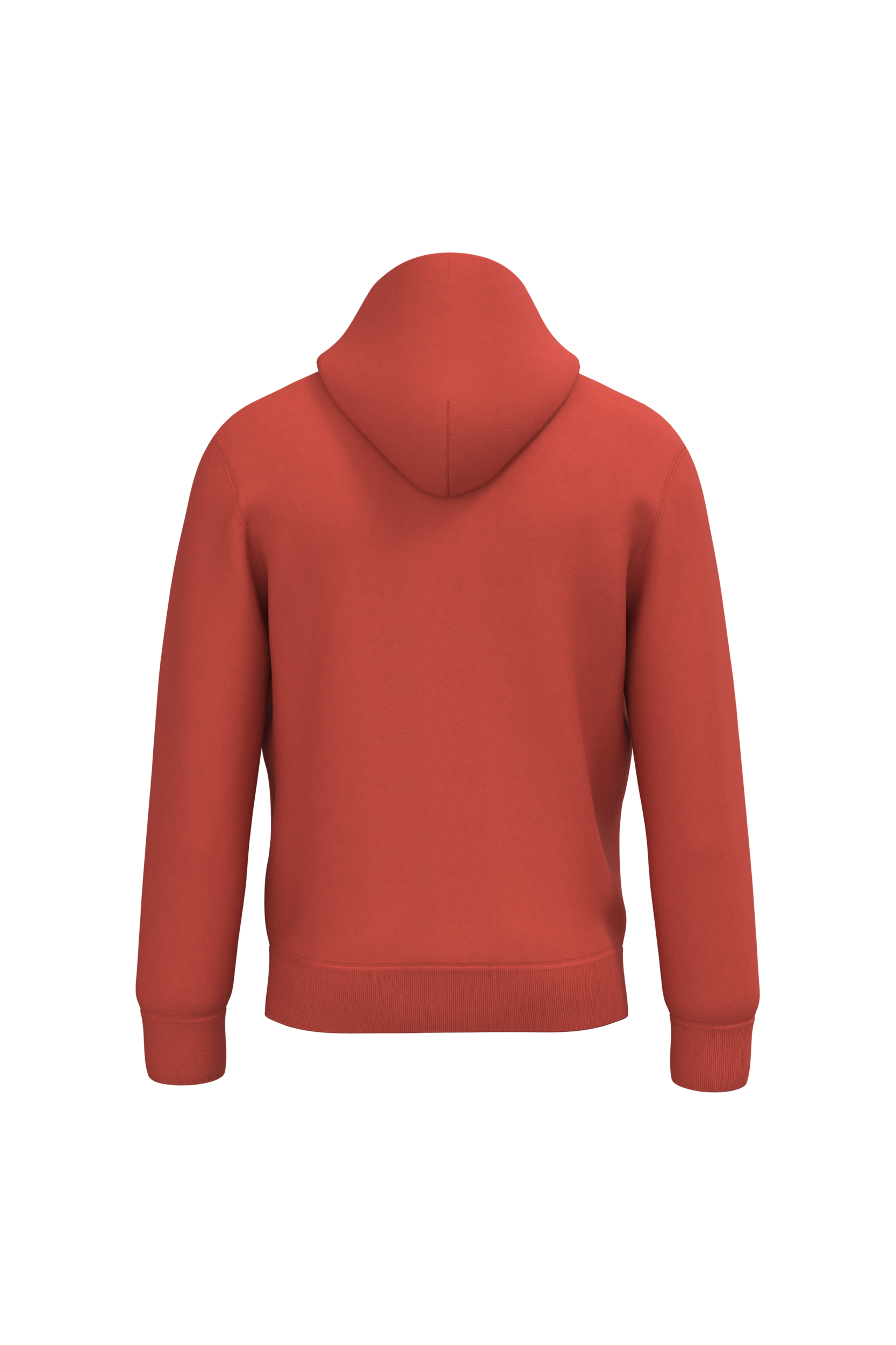 Native Spirit NS401 Bio-Hoodie Paprika – Rückseite
