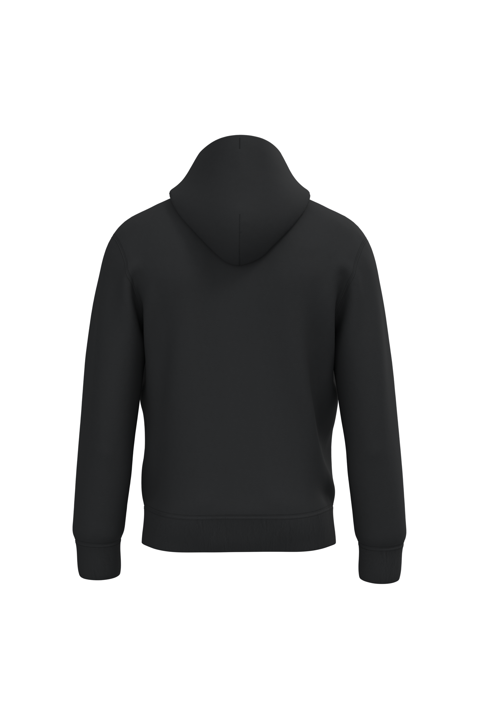 PS_NS401-B_BLACK.png Native Spirit NS401 Bio-Hoodie Black – Rückseite
