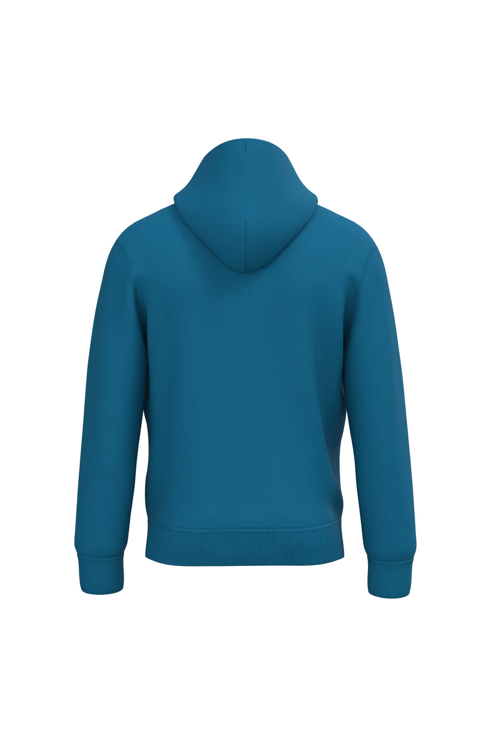 Native Spirit NS401 Bio-Hoodie Blue Sapphire – Rückseite