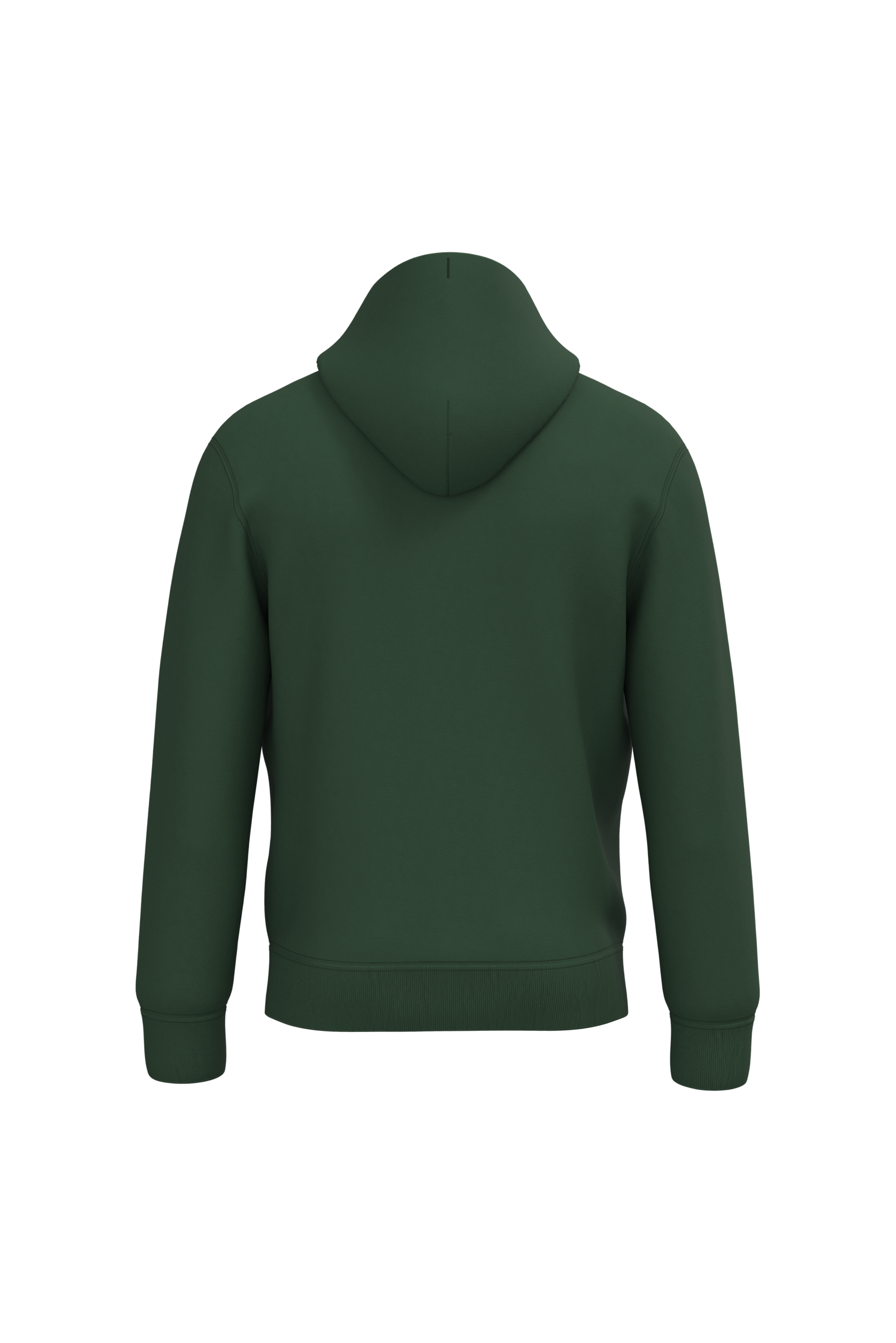 Native Spirit NS401 Bio-Hoodie Forest Green – Rückseite