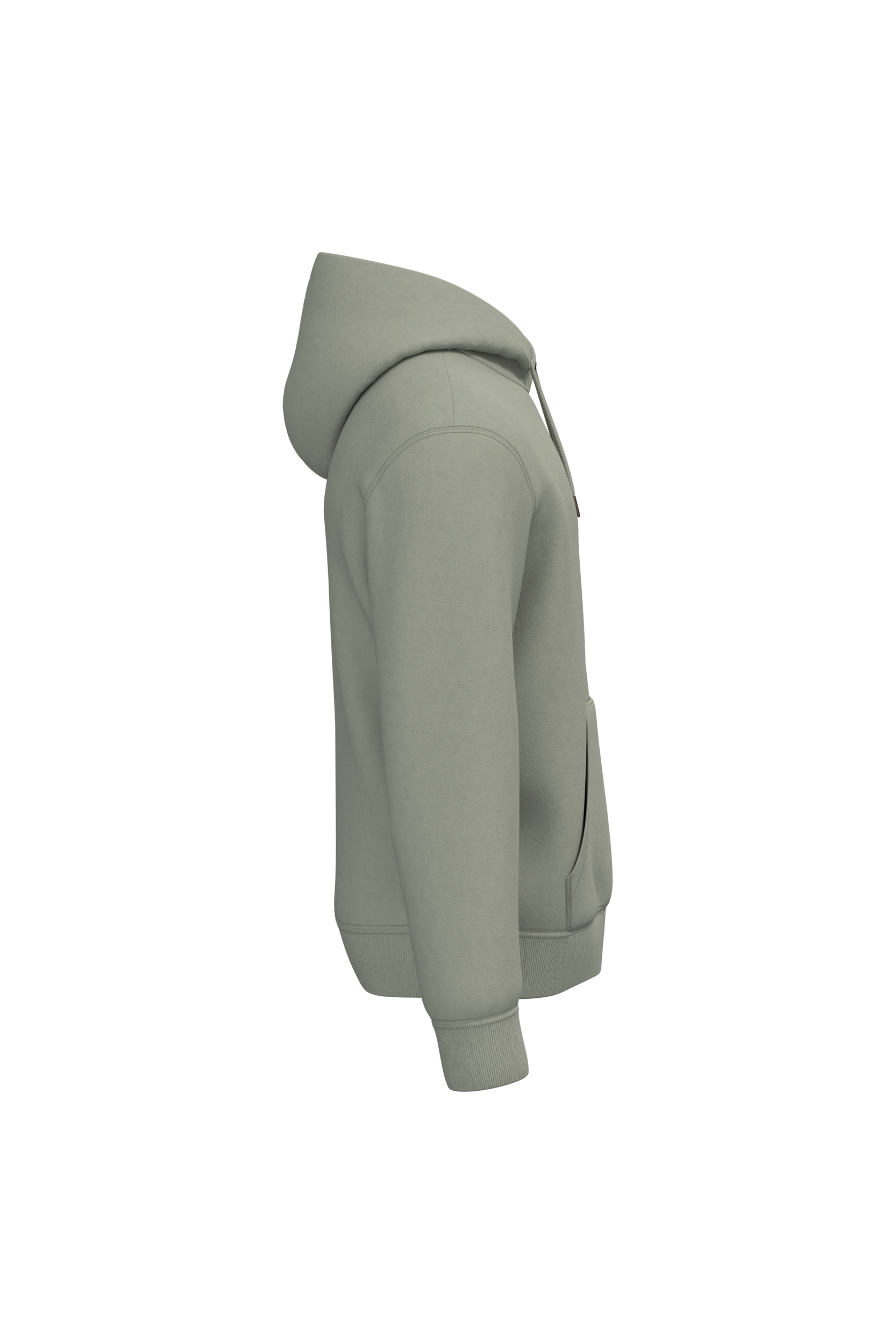 PS_NS401-S_ALMONDGREEN.png Native Spirit NS401 Bio-Hoodie Almond Green – Seitenansicht