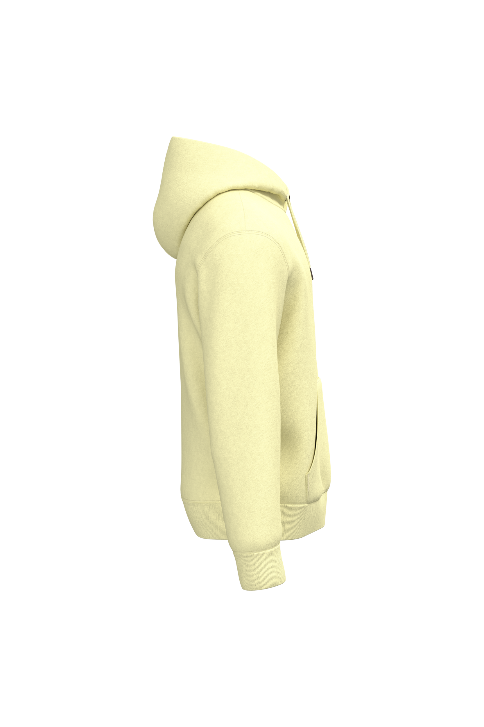 Native Spirit NS401 Bio-Hoodie Lemon Citrus – Seitenansicht