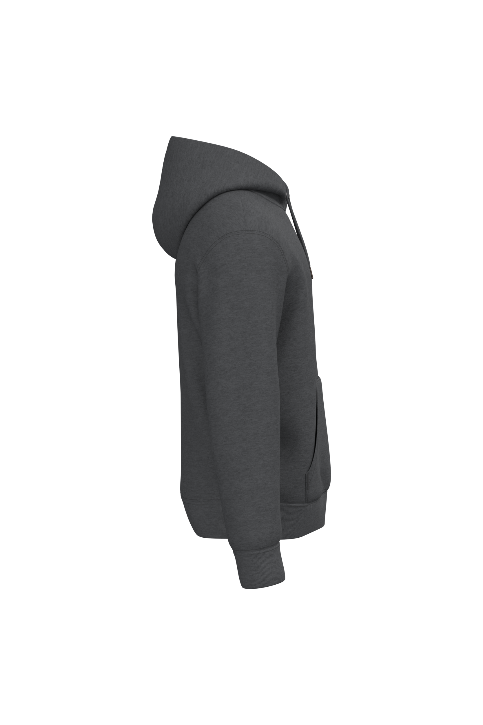 PS_NS401-S_VOLCANOGREYHEATHER.png Native Spirit NS401 Bio-Hoodie Volcano Grey Heather – Seitenansicht