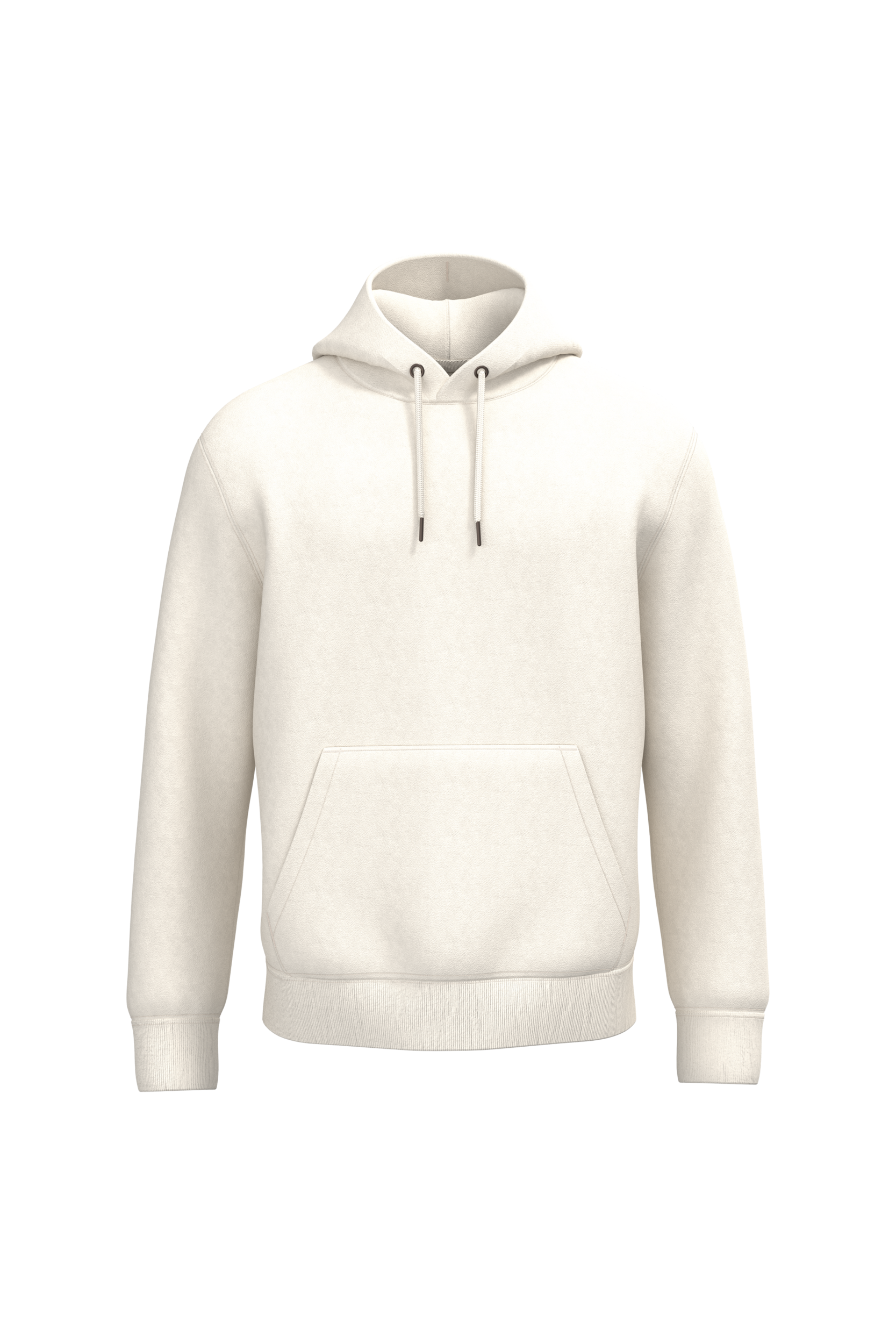 PS_NS401_IVORY.png Native Spirit NS401 Bio-Hoodie Ivory – Vorderseite
