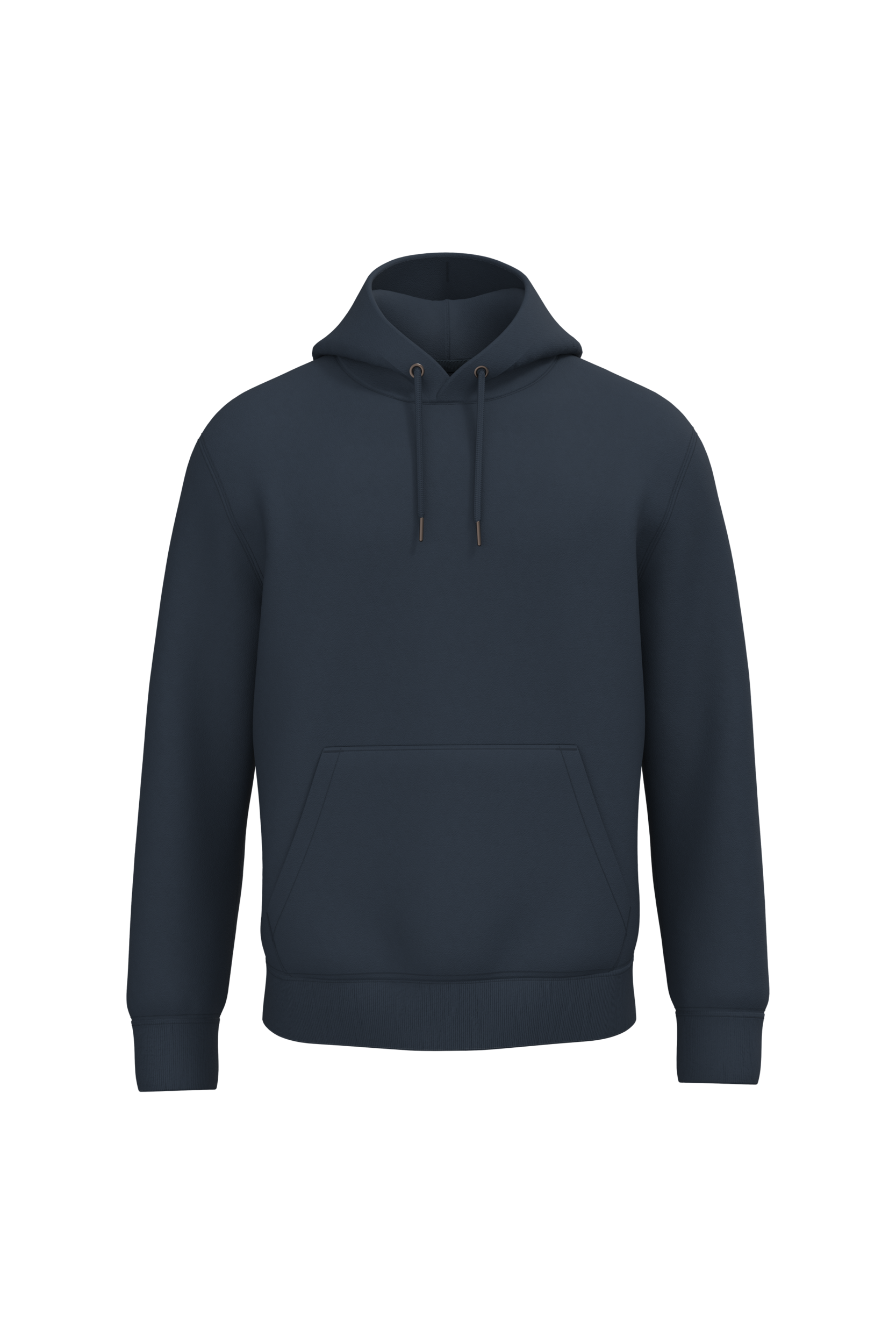 Native Spirit NS401 Bio-Hoodie Navy Blue – Vorderseite