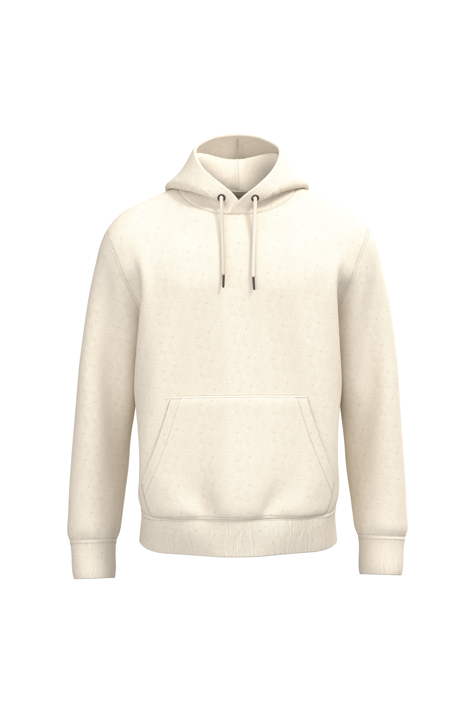 Native Spirit NS401 Bio-Hoodie Raw Natural – Vorderseite