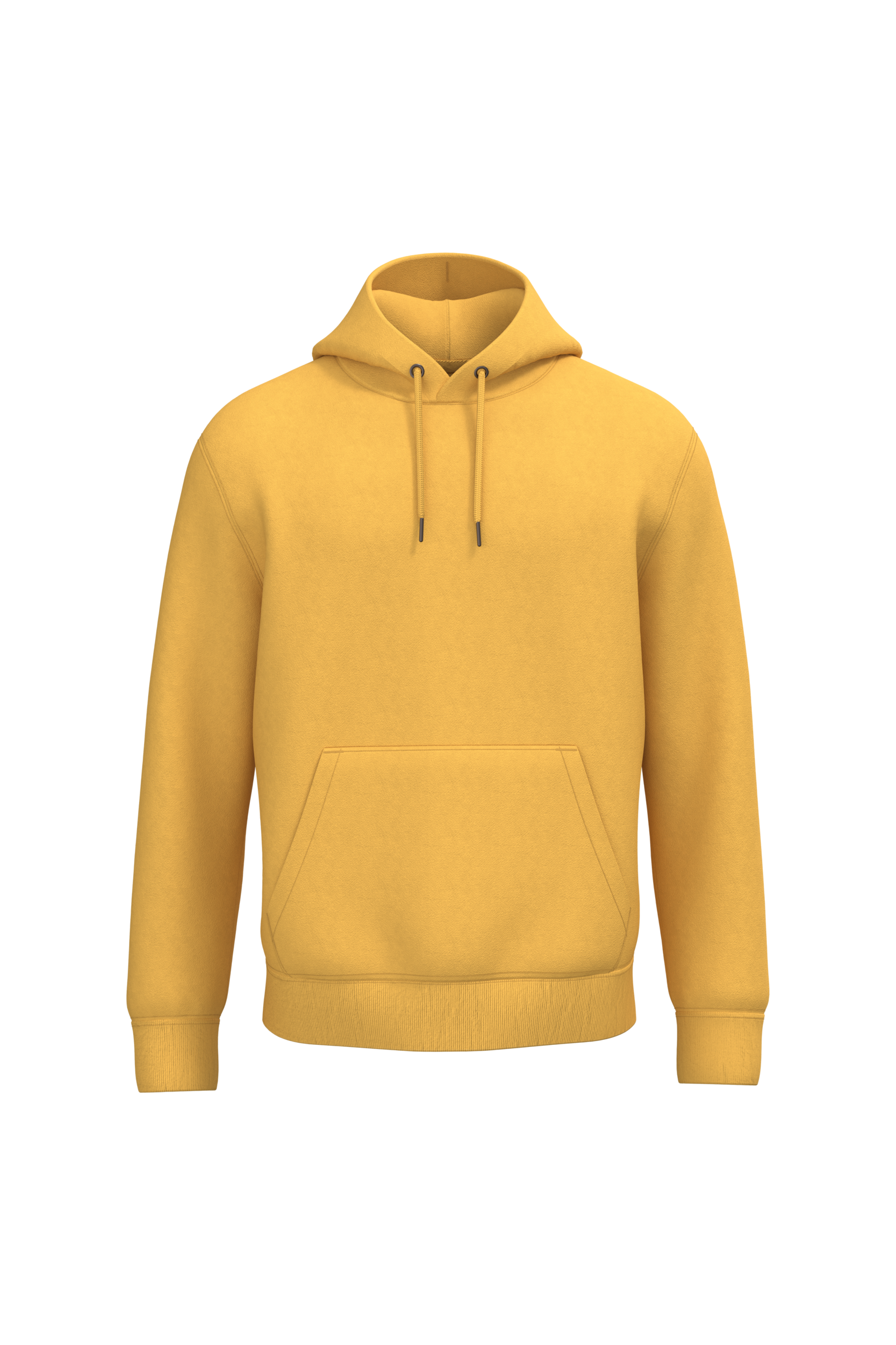 Native Spirit NS401 Bio-Hoodie Sun Yellow – Vorderseite