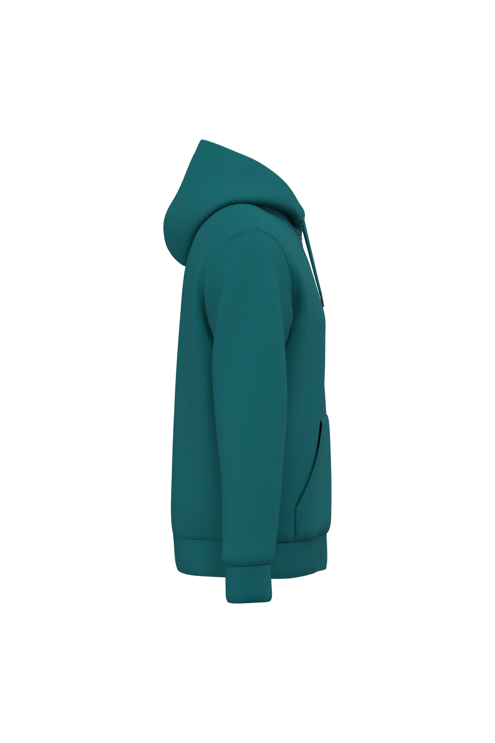 PS_NS402-S_PEACOCKGREEN.png Native Spirit NS402 Bio-Zip-Hoodie Peacock Green – Seitenansicht