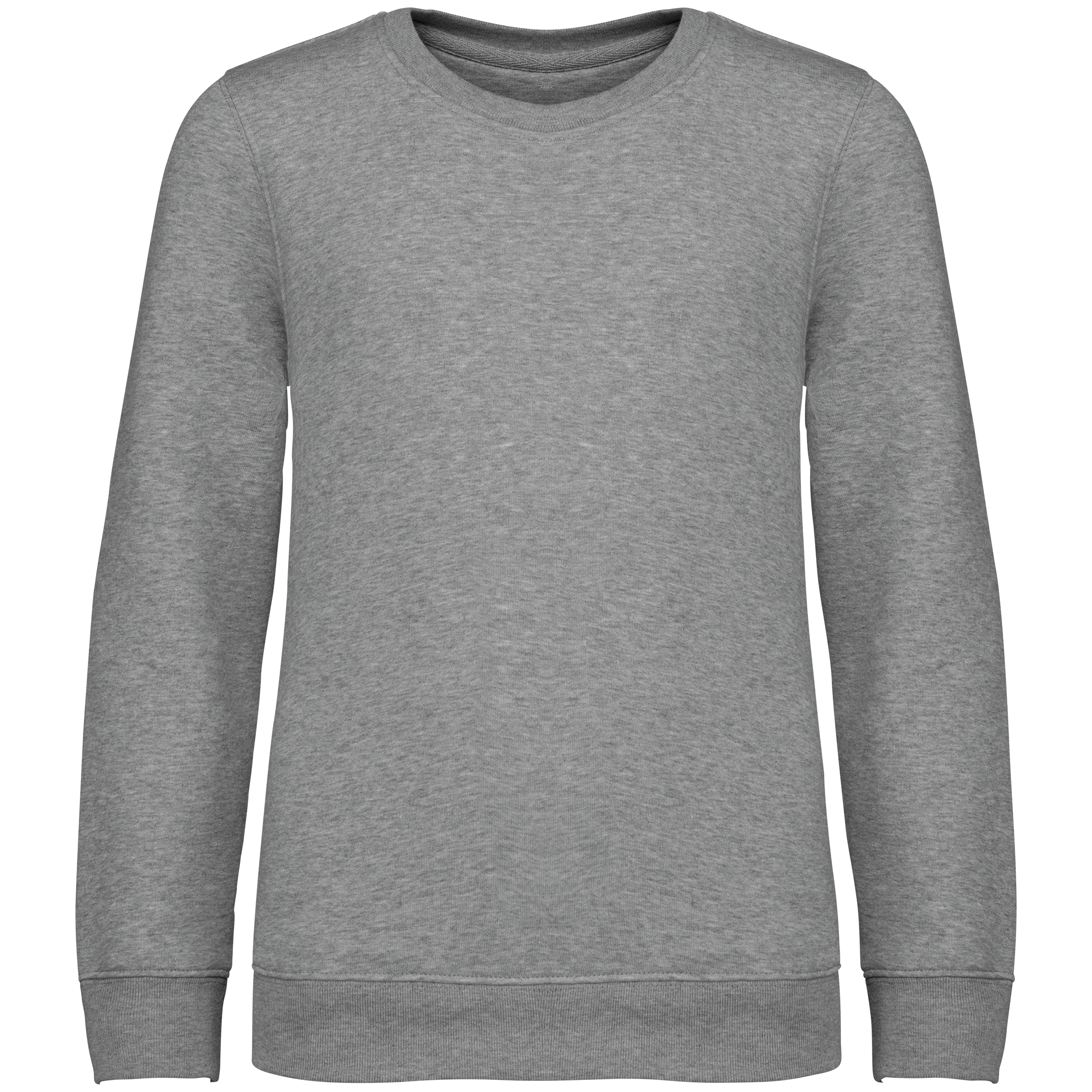 PS_NS403-2_MOONGREYHEATHER.png Native Spirit NS403 Bio-Sweatshirt Moon Grey Heather – Vorderseite