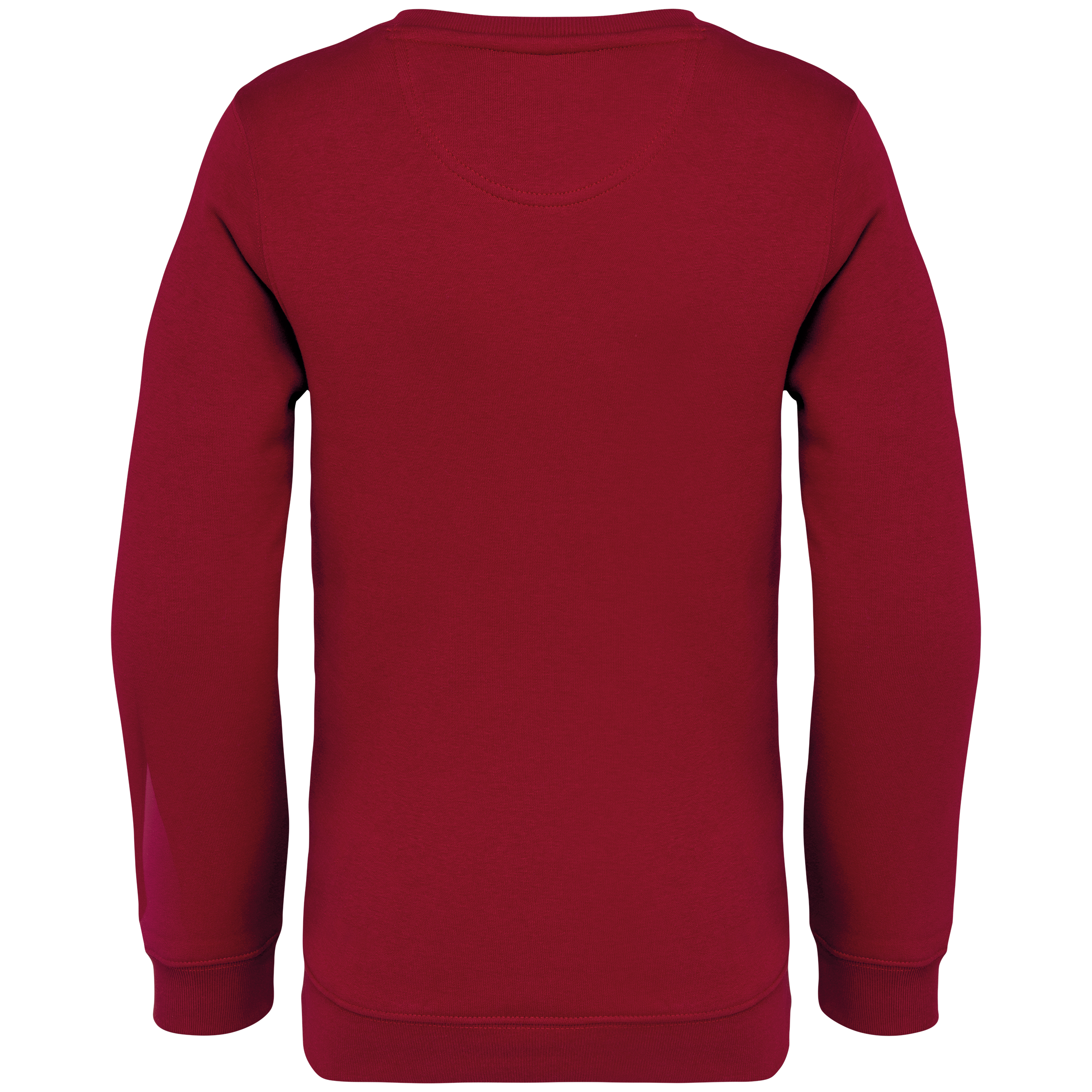 Native Spirit NS403 Bio-Sweatshirt Hibiscus Red – Rückseite