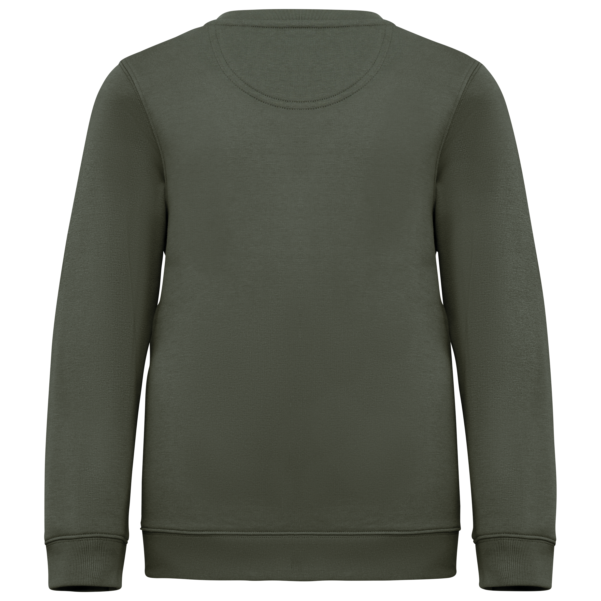 Native Spirit NS403 Bio-Sweatshirt Organic Khaki – Rückseite