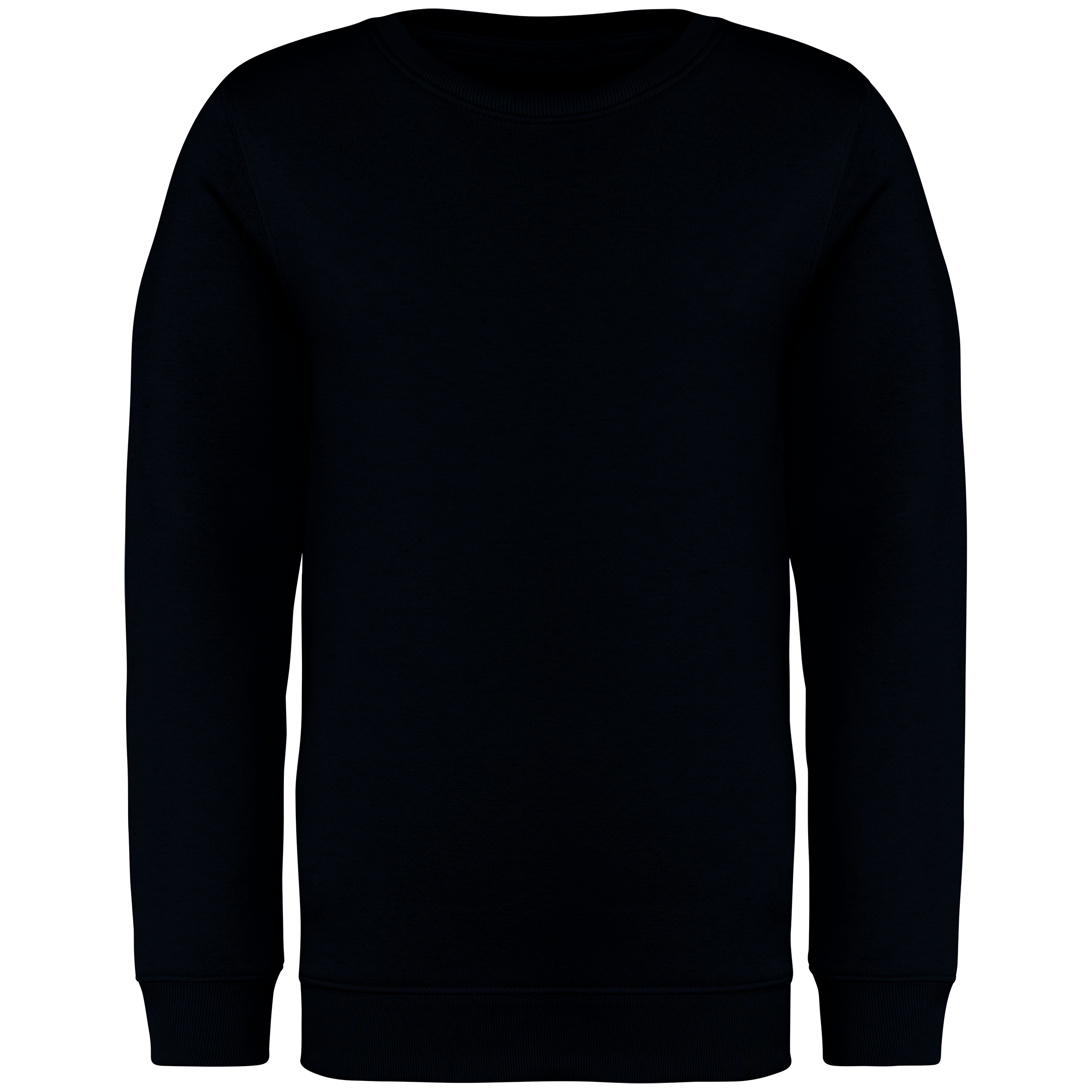 PS_NS403_BLACK.png Native Spirit NS403 Bio-Sweatshirt Black – Vorderseite