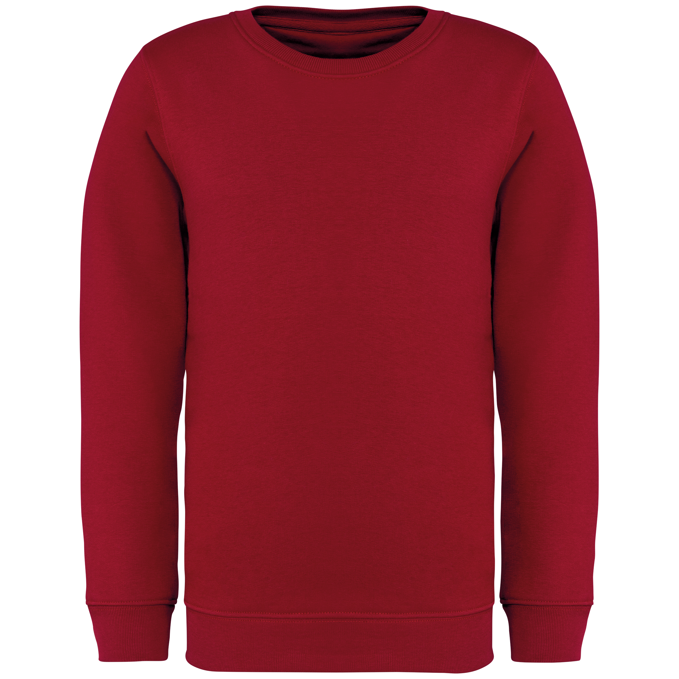 Native Spirit NS403 Bio-Sweatshirt Hibiscus Red – Vorderseite